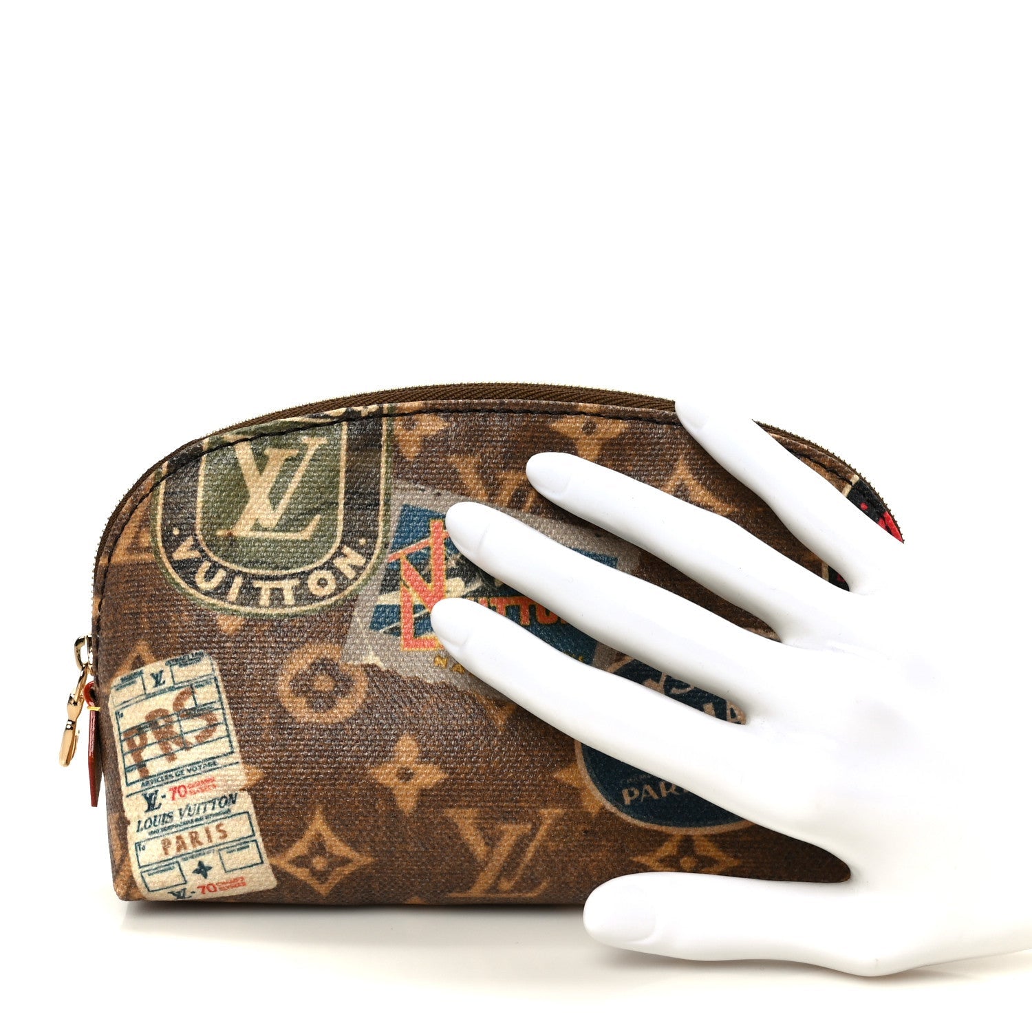 Louis Vuitton Monogram Flight Mode Cosmetic Pouch