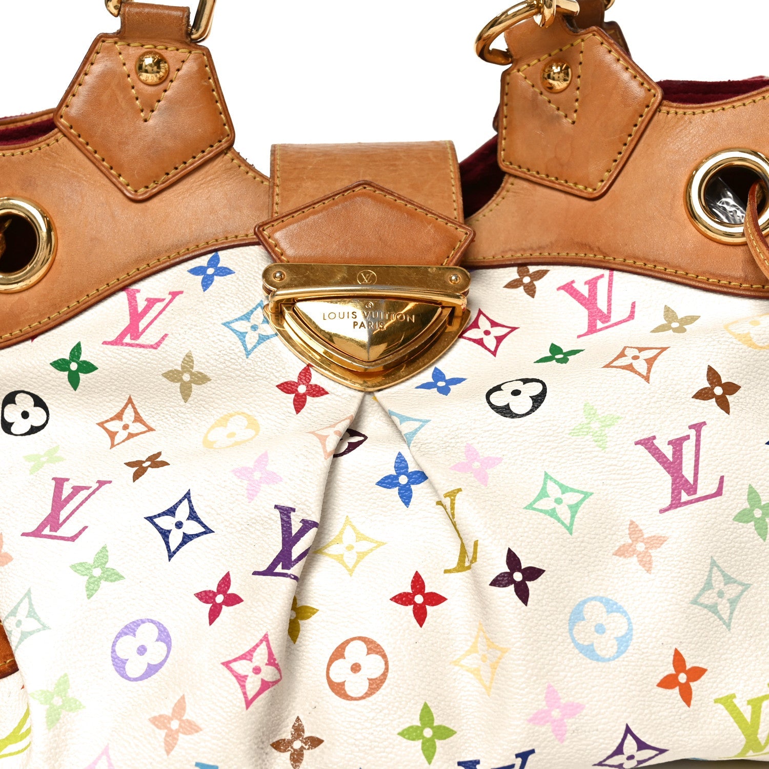 Louis Vuitton Monogram Multicolor Ursula White