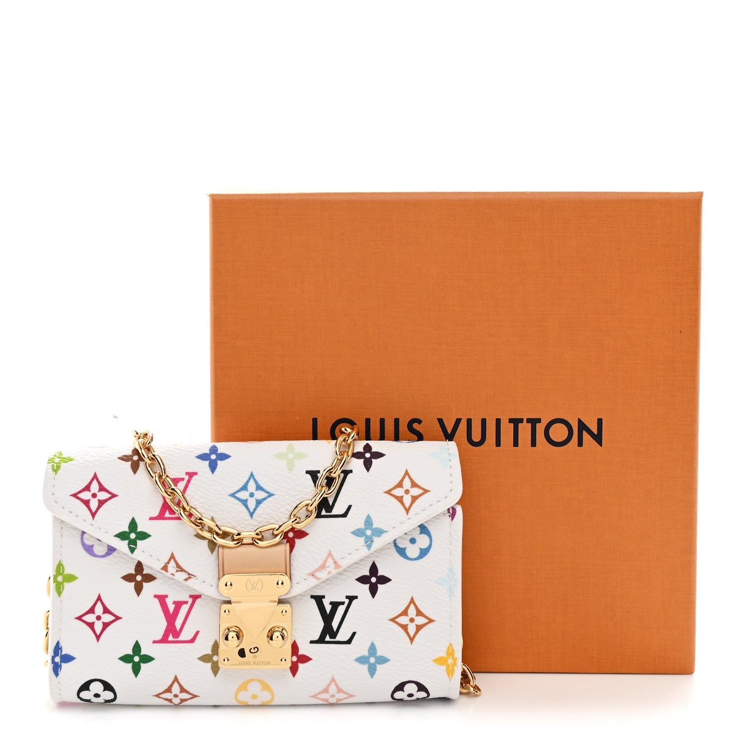 Louis Vuitton LV X TM Monogram Multicolor Pouch Metis Belt White