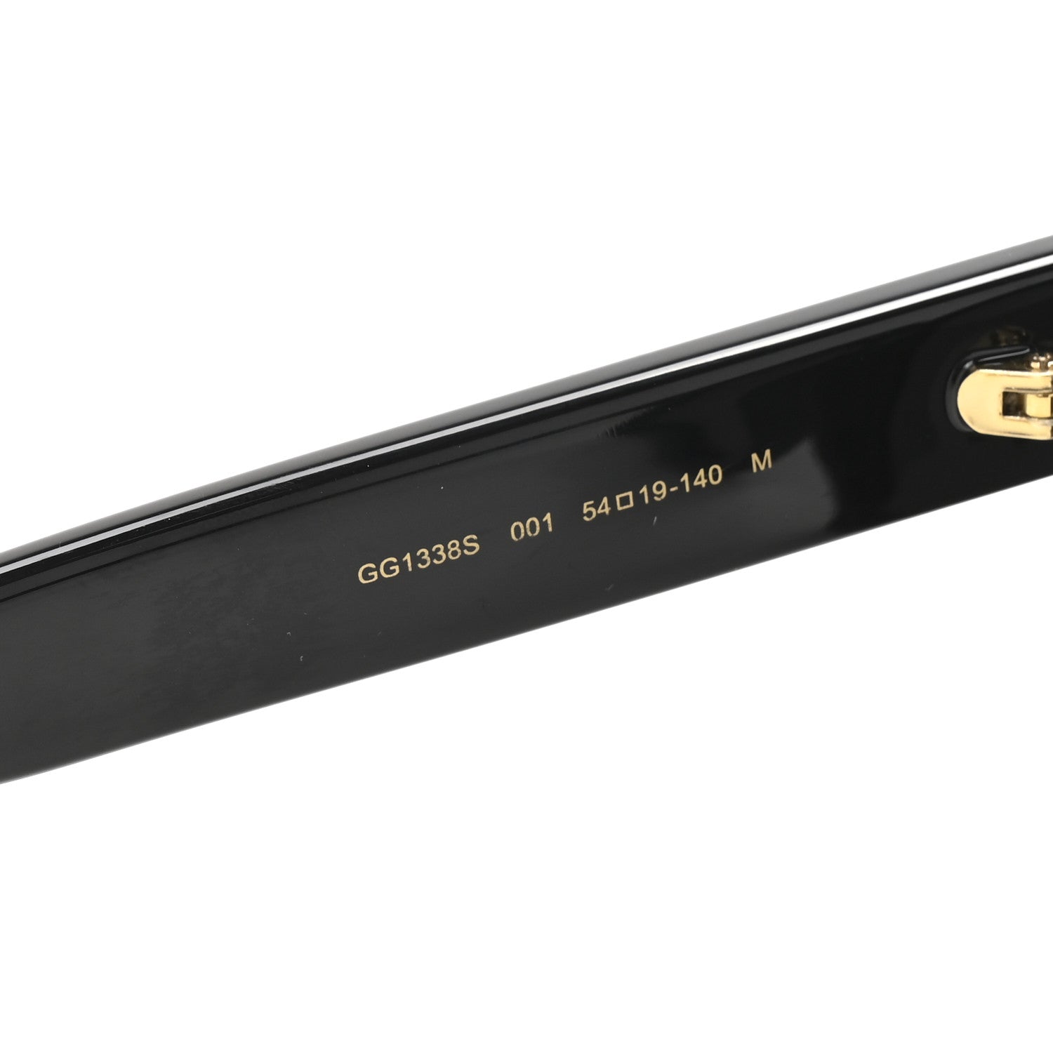 Gucci Acetate Square Frame Sunglasses GG1338S Black