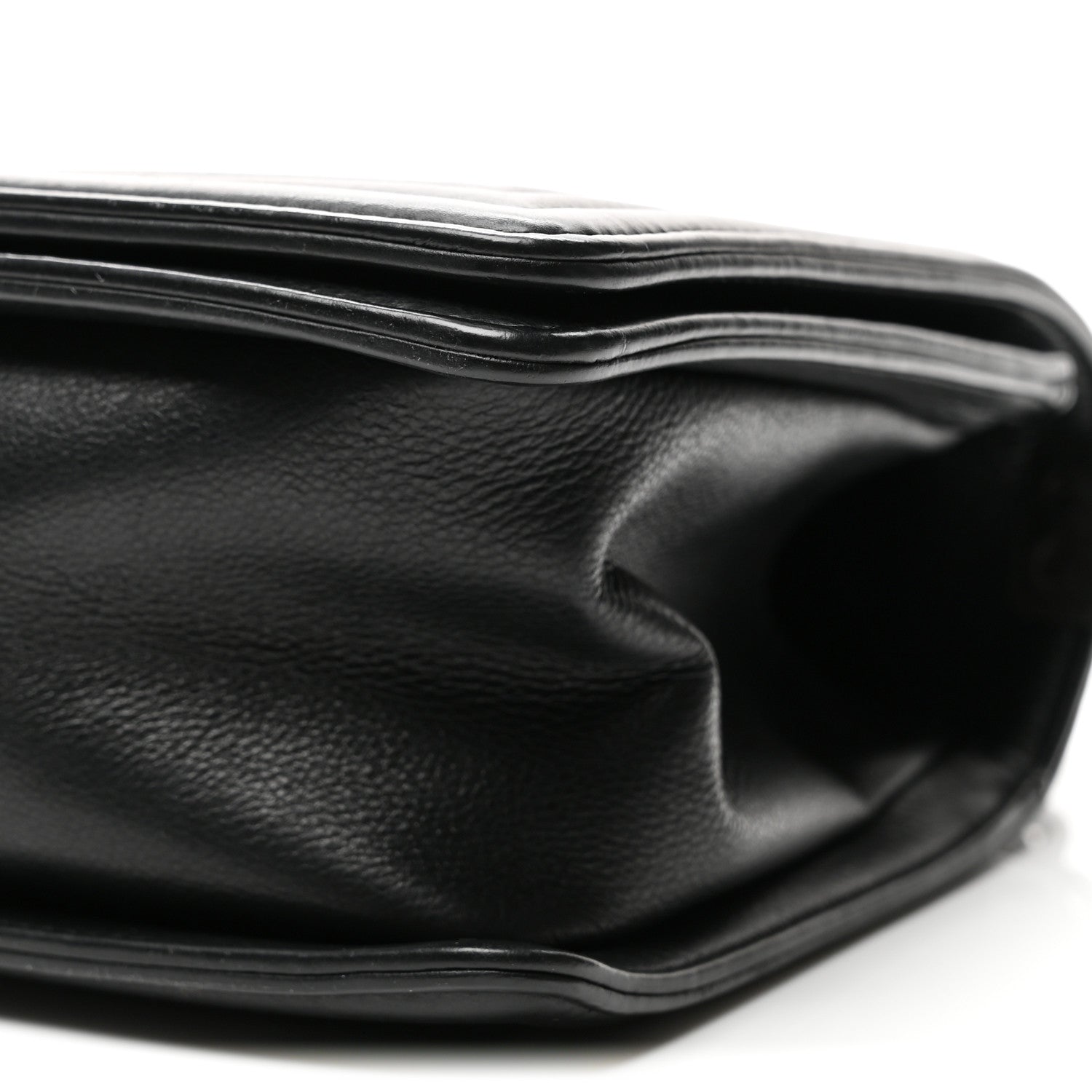 Chanel Calfskin Quilted Medium Boy Flap Black