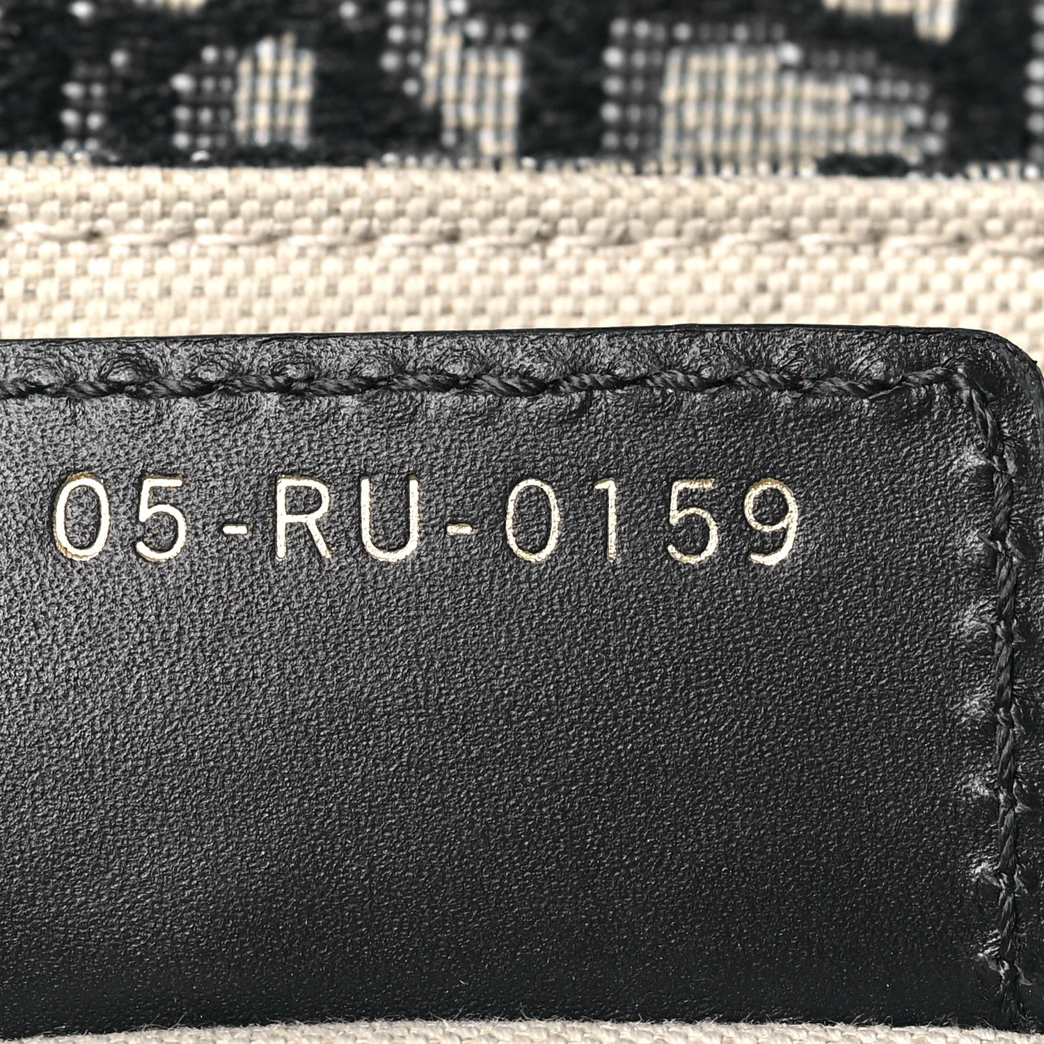 Christian Dior Oblique Saddle Bag Blue