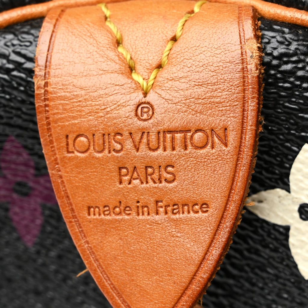 Louis Vuitton Monogram Multicolor Keepall 45 Black