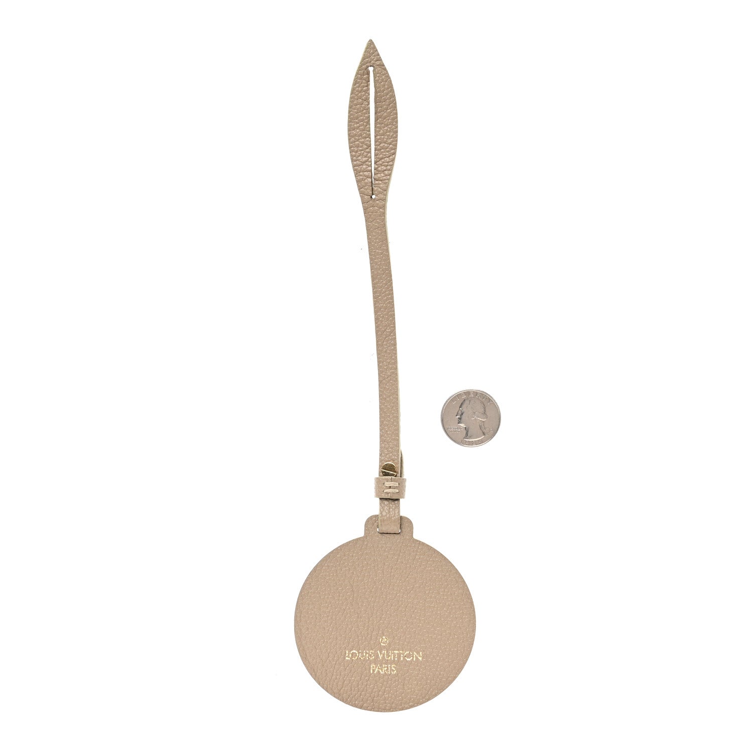 Louis Vuitton Calfskin Spring In The City Bag Charm Kaki