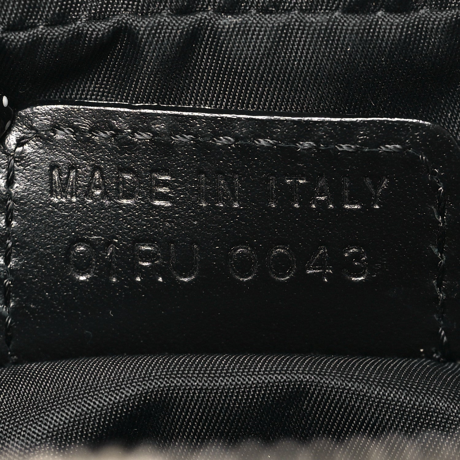 Christian Dior Monogram Messenger Black