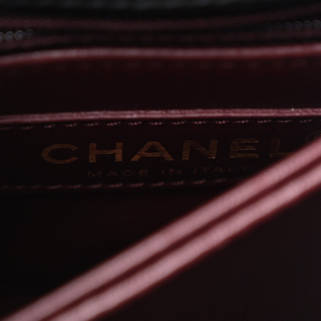 Chanel Caviar Quilted Extra Mini Coco Handle Flap Black