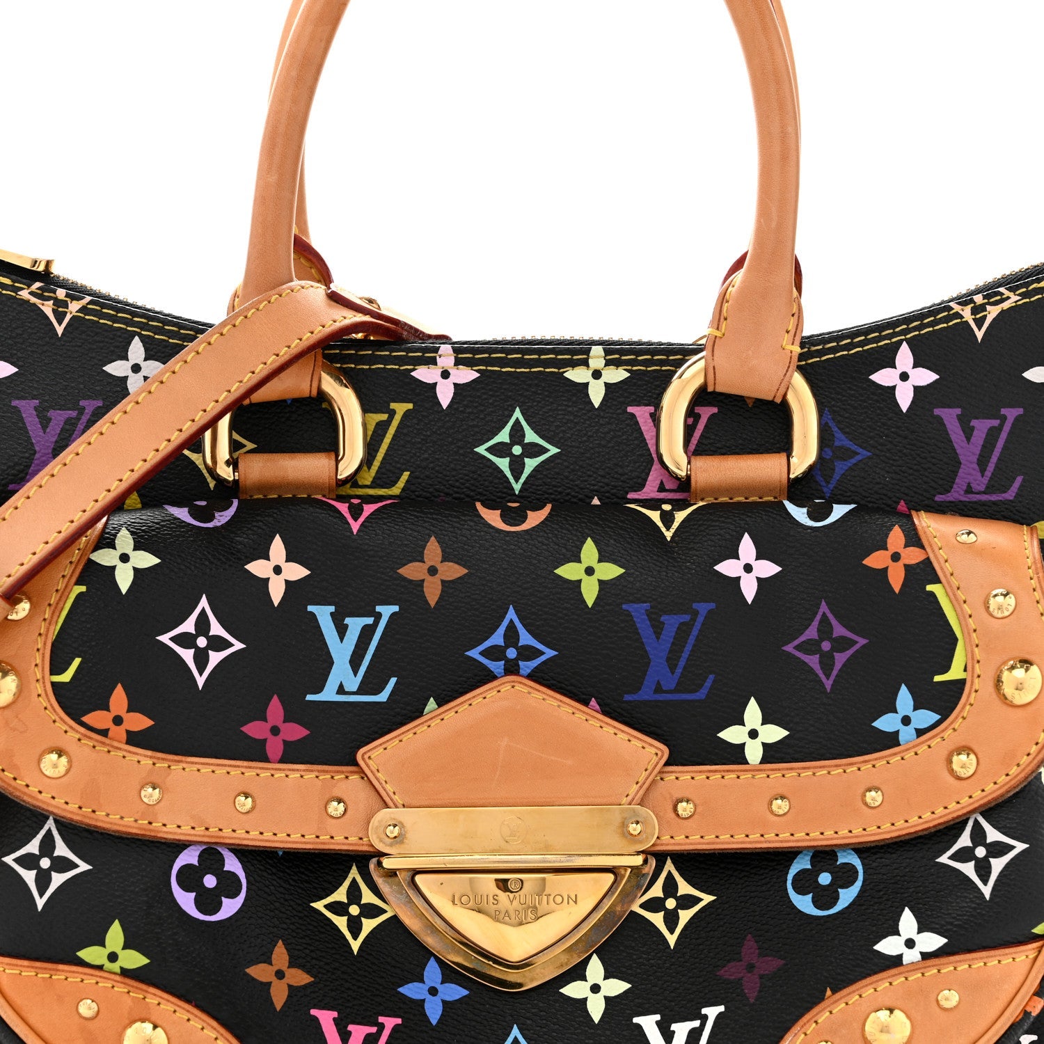 Louis Vuitton Monogram Multicolor Rita Black