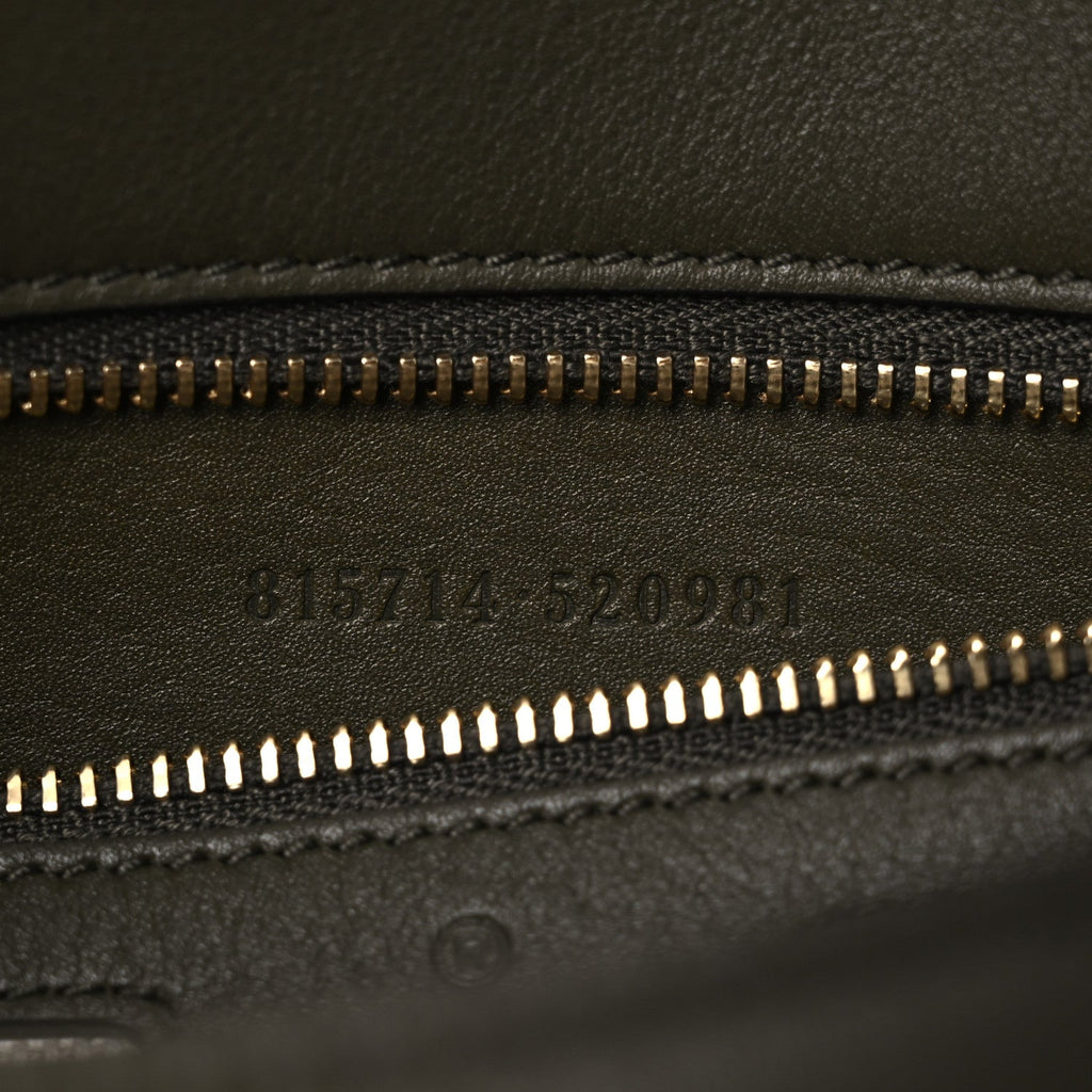 Gucci Roxy Calfskin Blondie Top Handle Bag Luscious Green