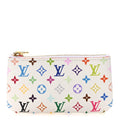 Louis Vuitton LV X TM Monogram Multicolor Key Pouch White