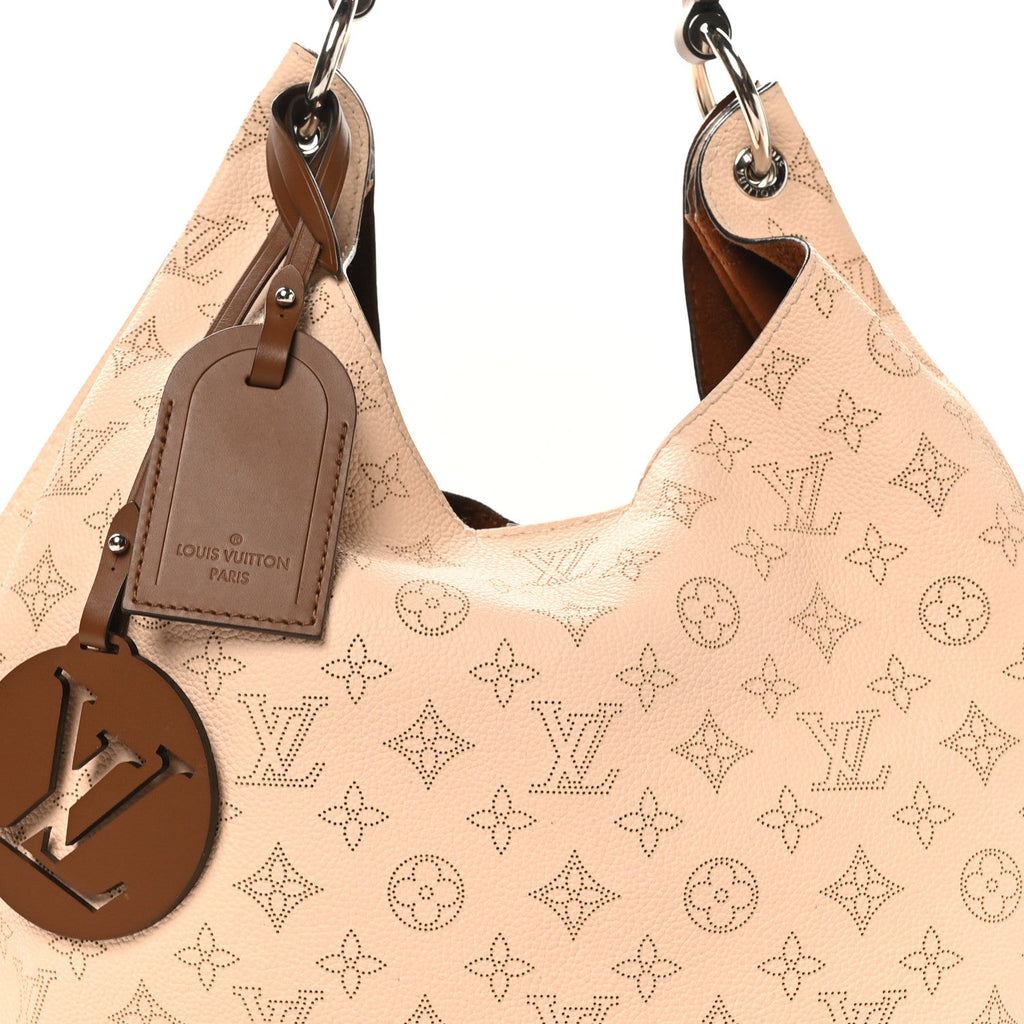 Louis Vuitton Mahina Carmel Hobo Creme