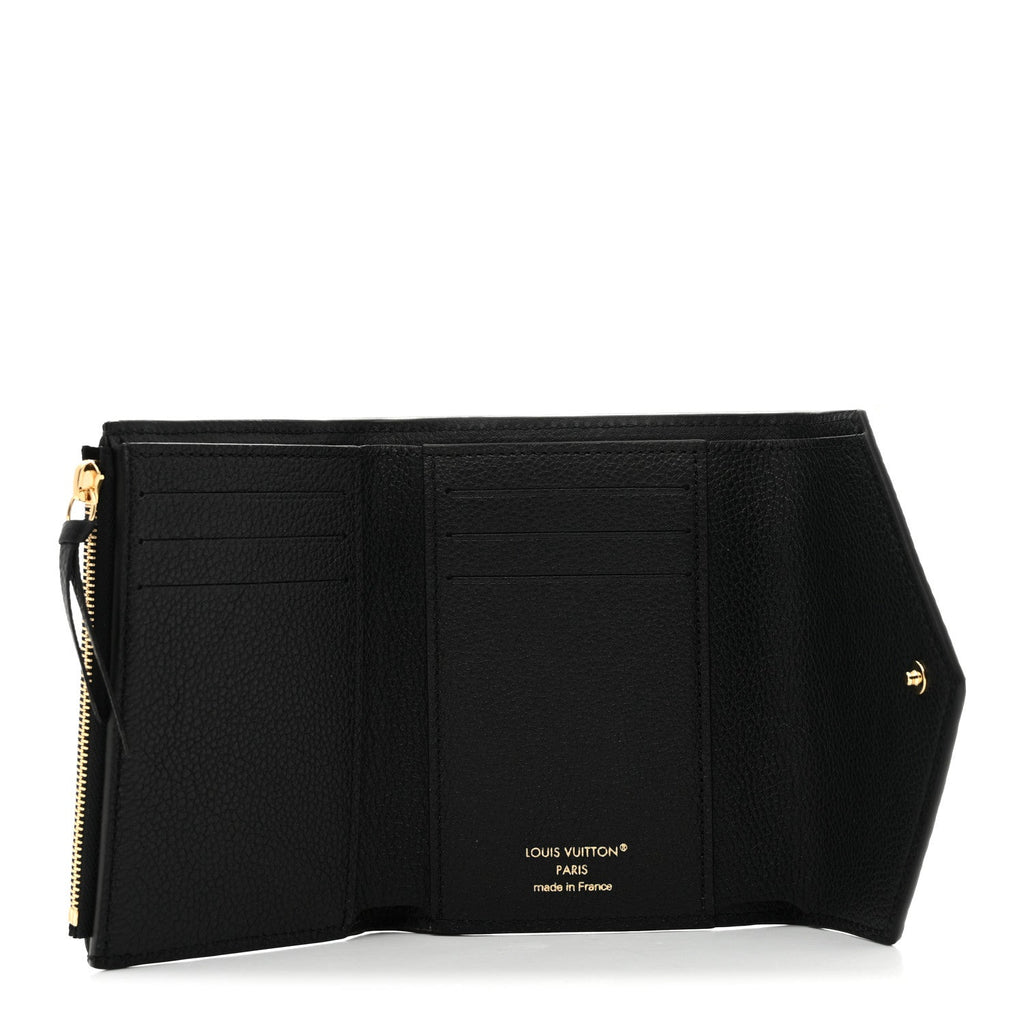 Louis Vuitton Empreinte Victorine Wallet Black