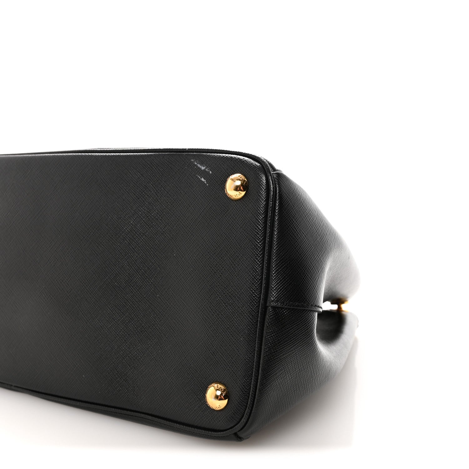 Prada Saffiano Lux Medium Galleria Double Zip Tote Black