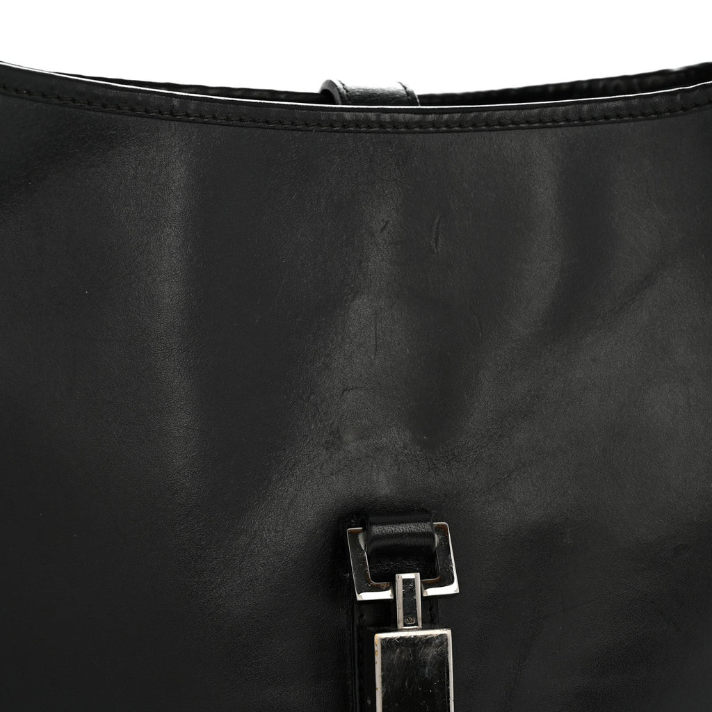 Gucci Calfskin Small Jackie O Hobo Black