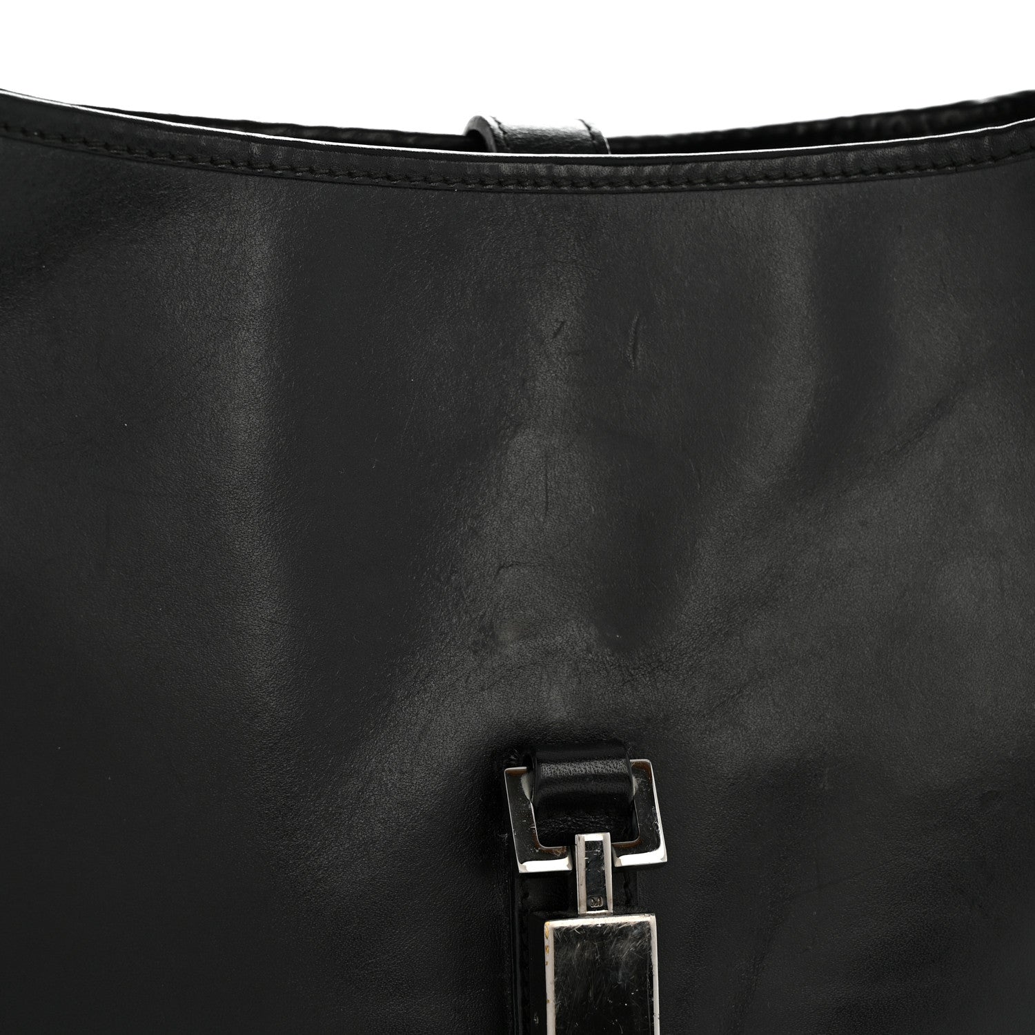 Gucci Calfskin Small Jackie O Hobo Black