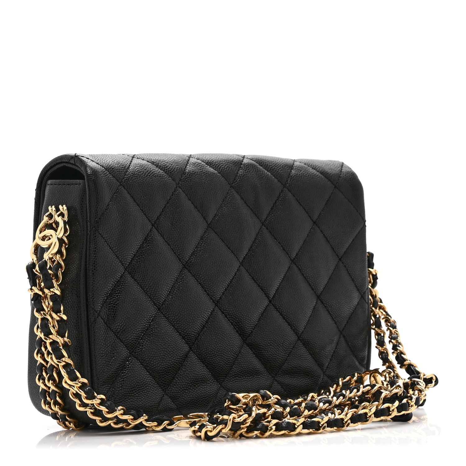 Chanel Caviar Quilted Mini CC You Flap Black