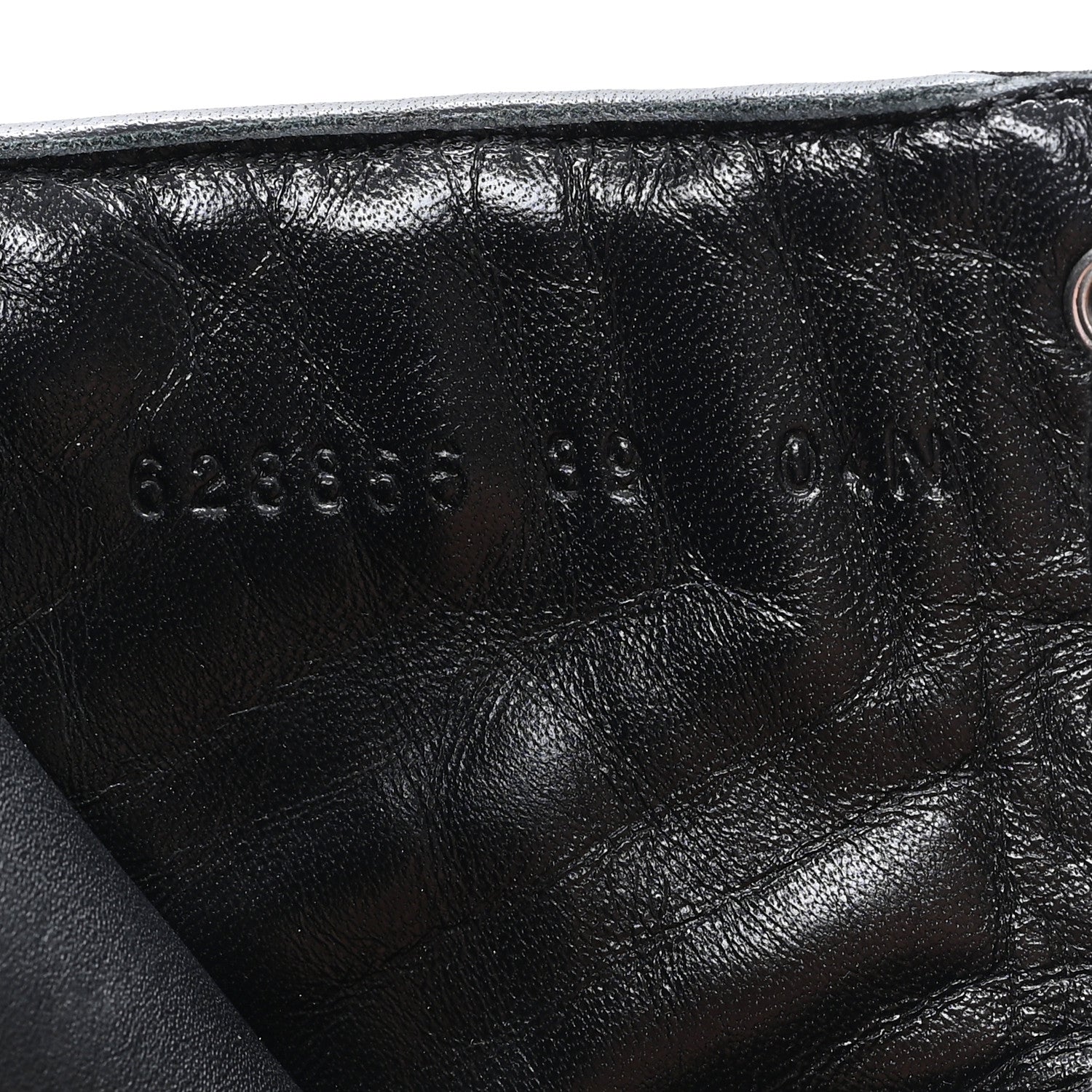 Gucci Nappa Frances GG Matelasse Platform Combat Boots 39 Black