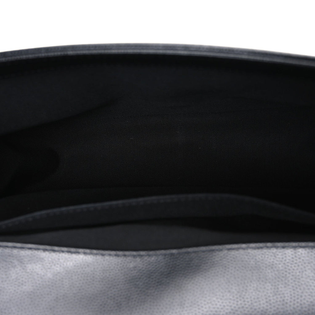 Chanel Caviar Quilted Medium Boy Flap Black