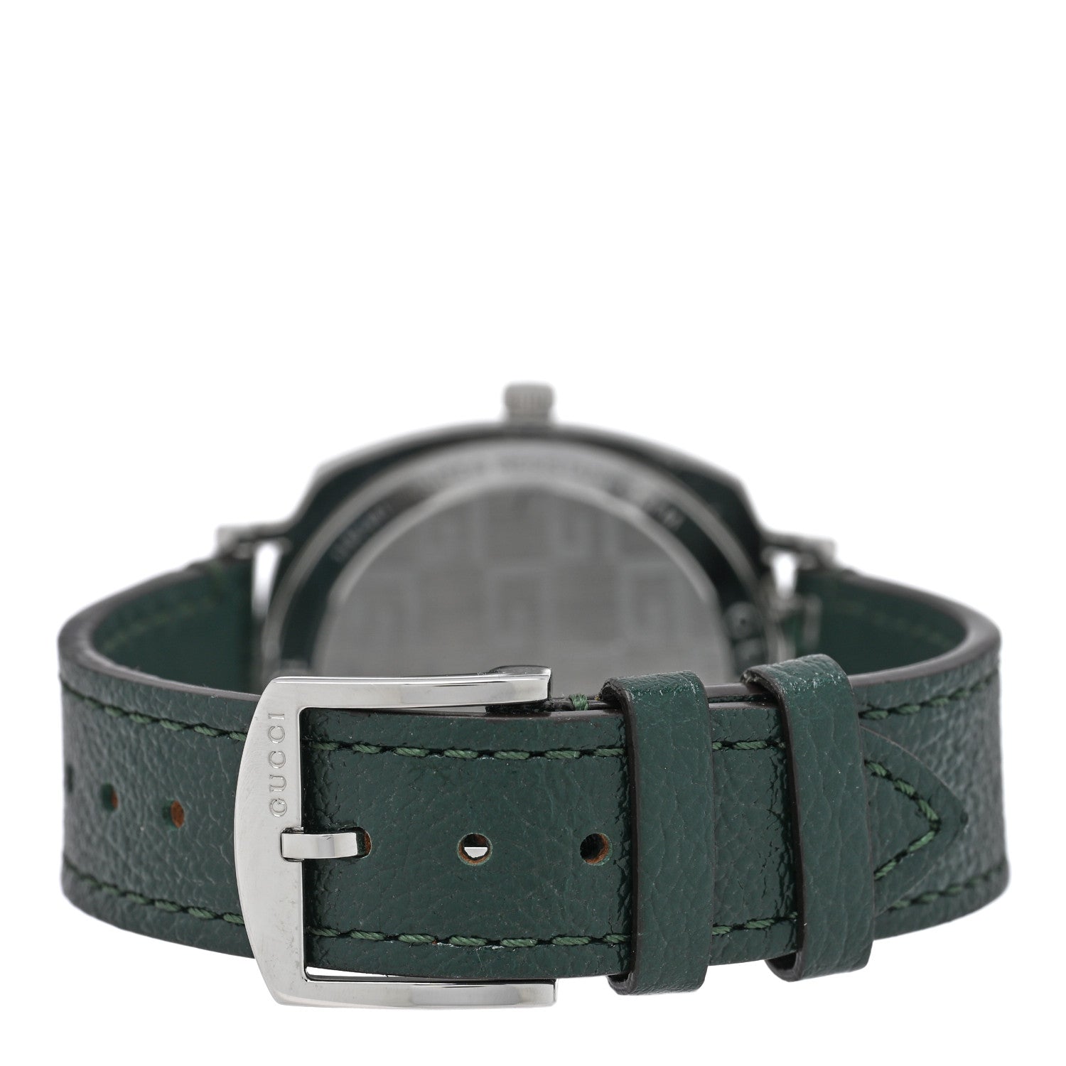 Gucci Stainless Steel Calfskin 35mm Grip Quartz Watch Green