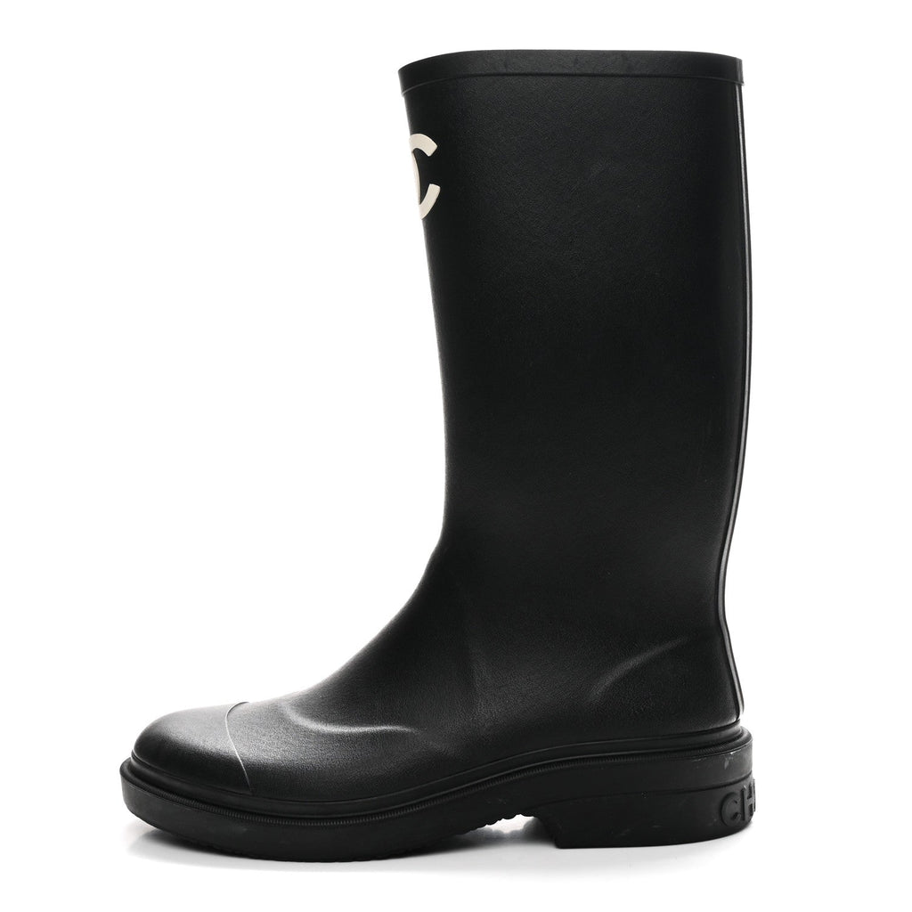 Caoutchouk CC High Boots 39 Black