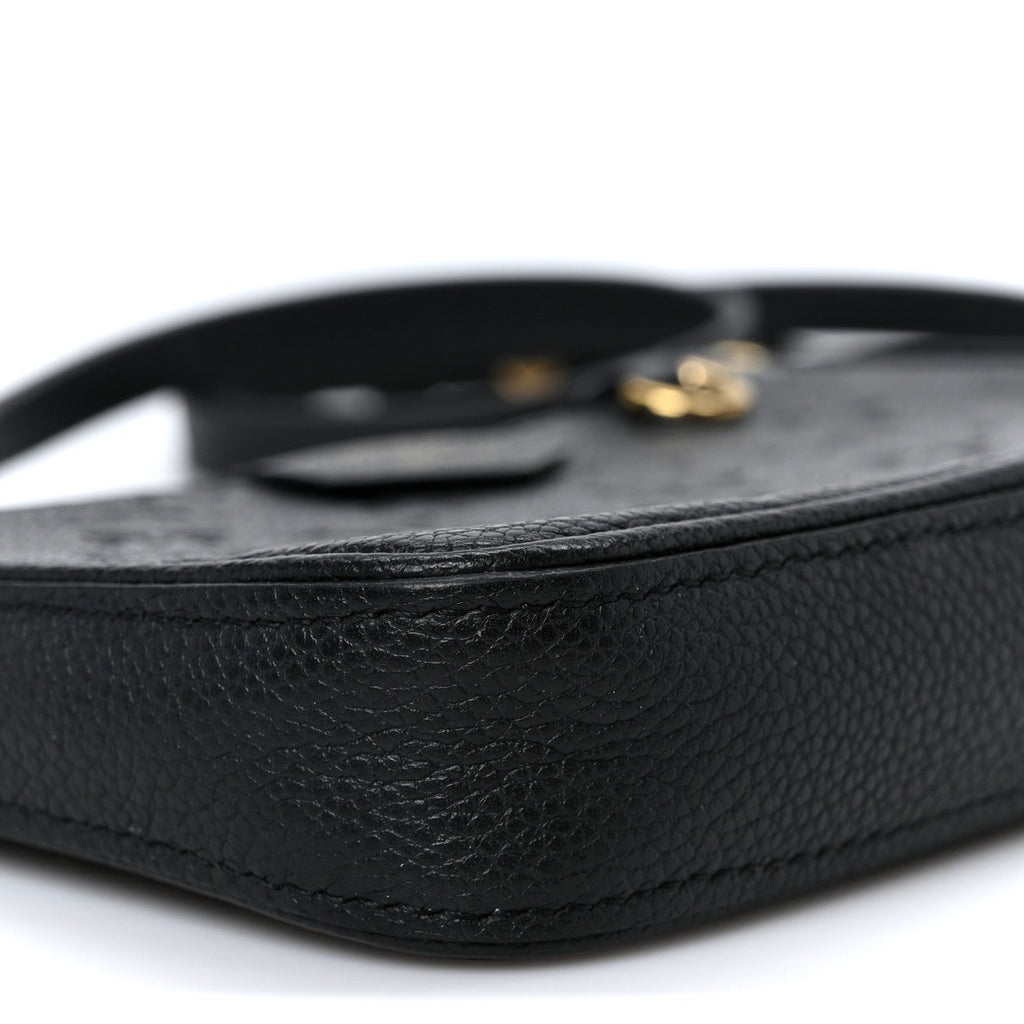 Louis Vuitton Empreinte Easy Pouch On Strap Black