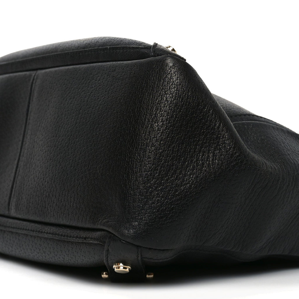 Gucci Calfskin Small Abbey Tote Black