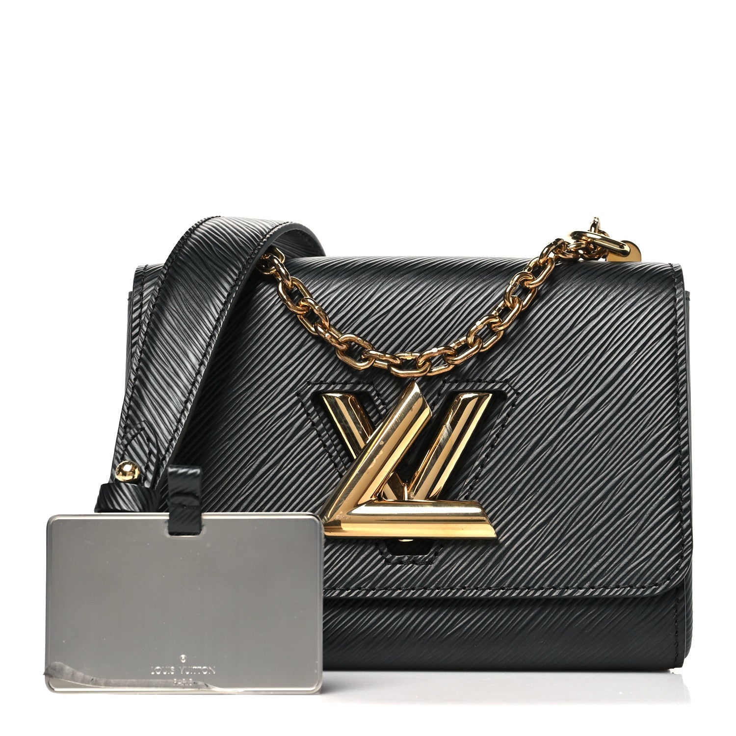 Louis Vuitton Epi Twist Shoulder Bag PM Black