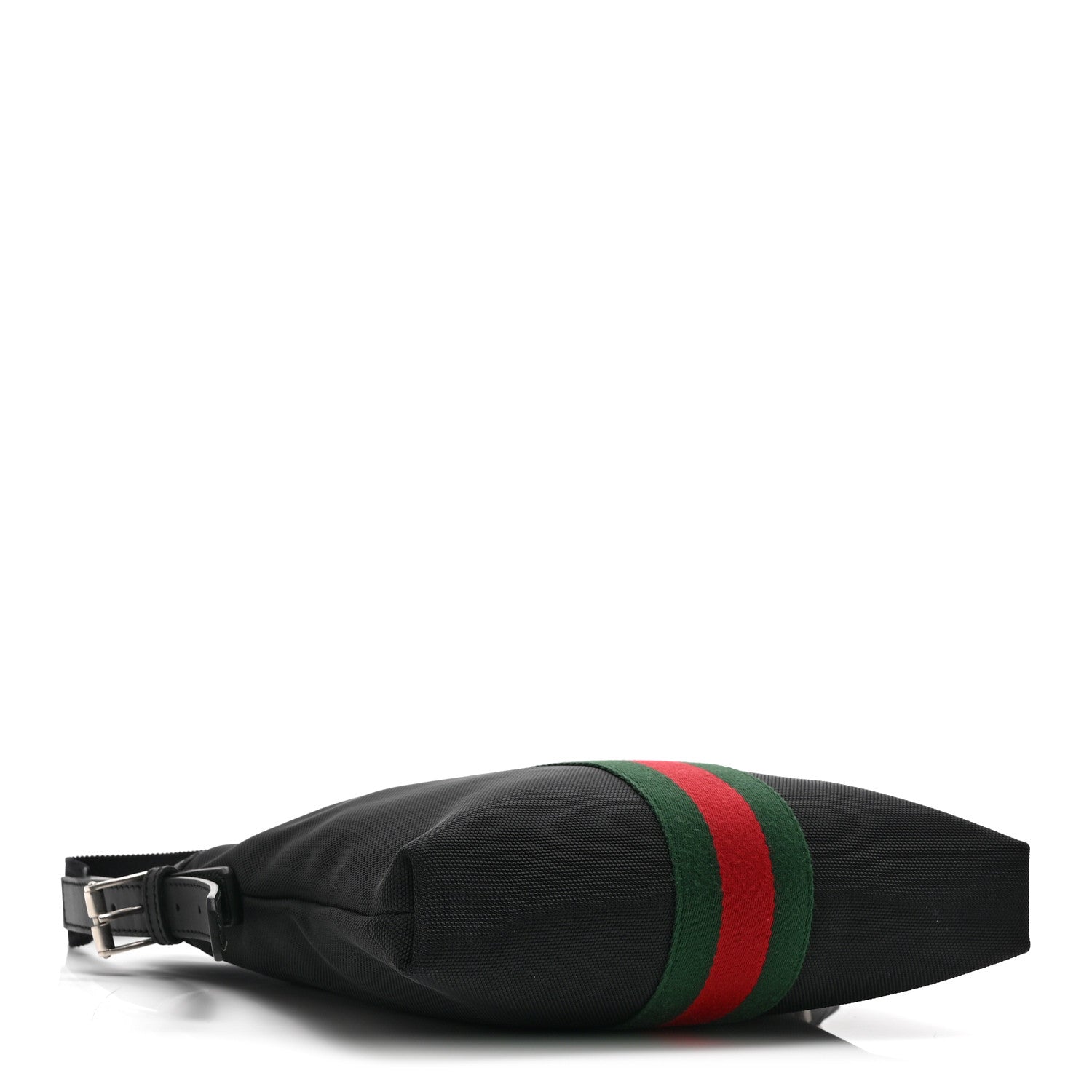 Gucci Techno Canvas Web Messenger Bag Black