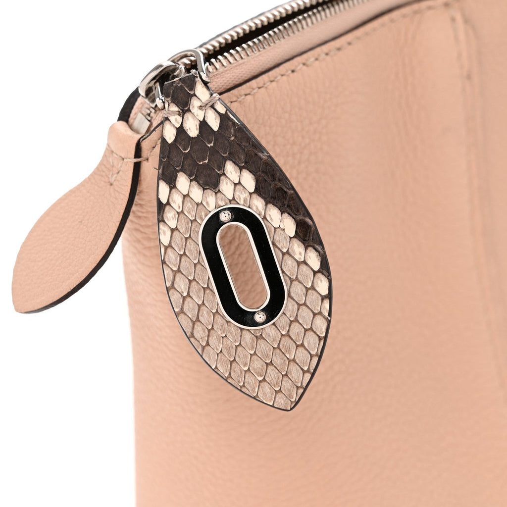 Louis Vuitton Veau Cachemire Snakeskin Soft Lockit PM Magnolia