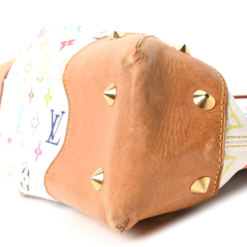 Louis Vuitton Monogram Multicolor Judy MM White