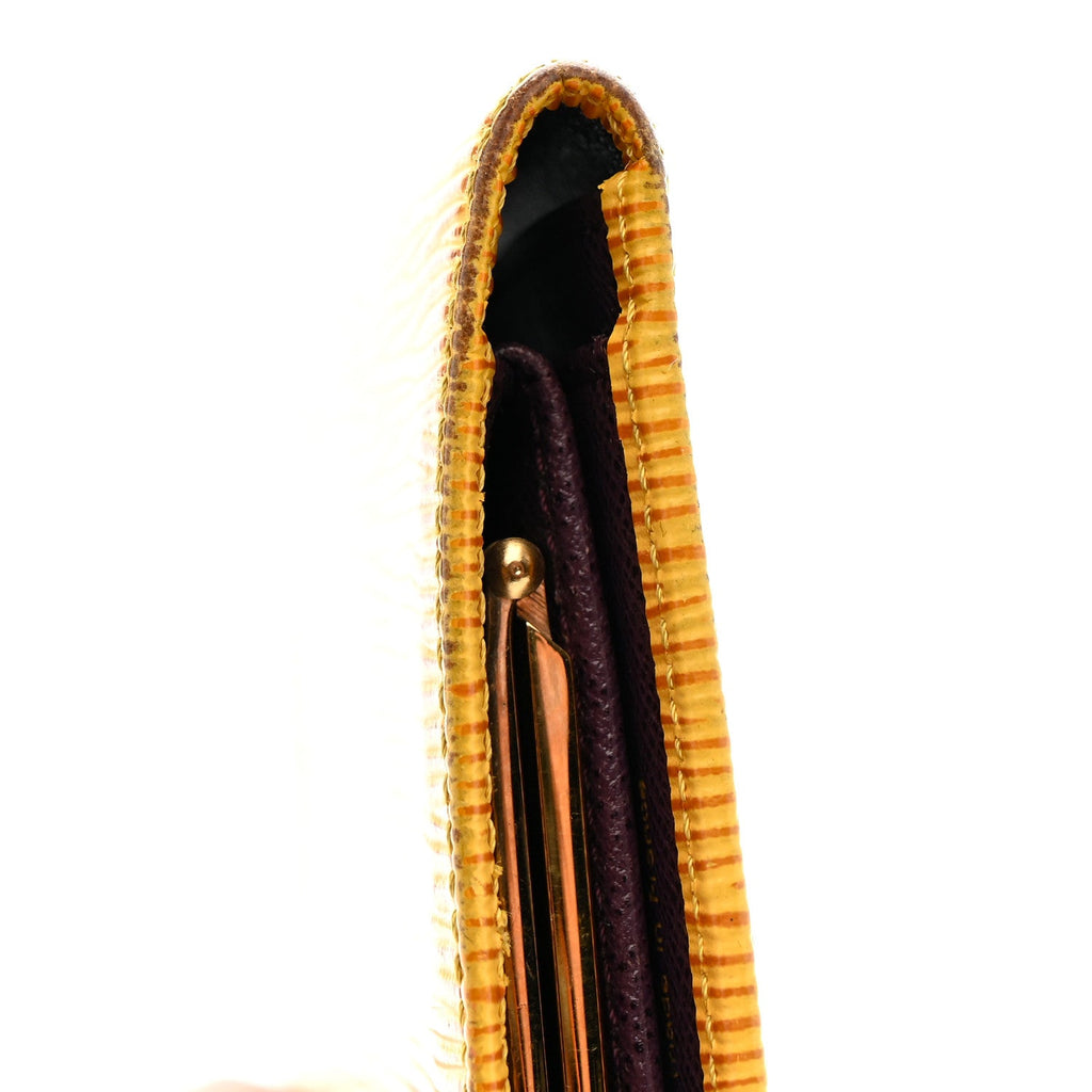 Louis Vuitton Epi Continental French Purse Wallet Tassil