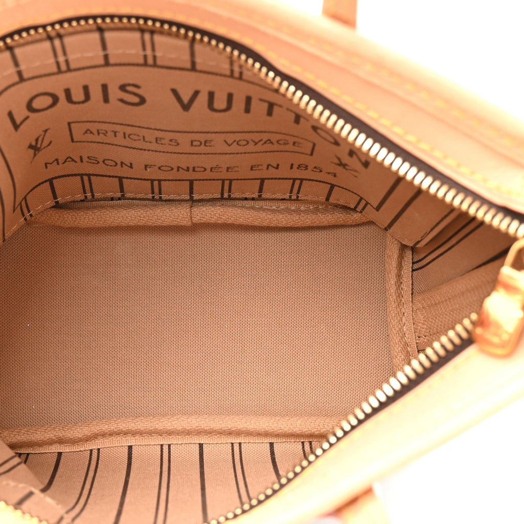 Louis Vuitton Monogram Neverfull BB Beige