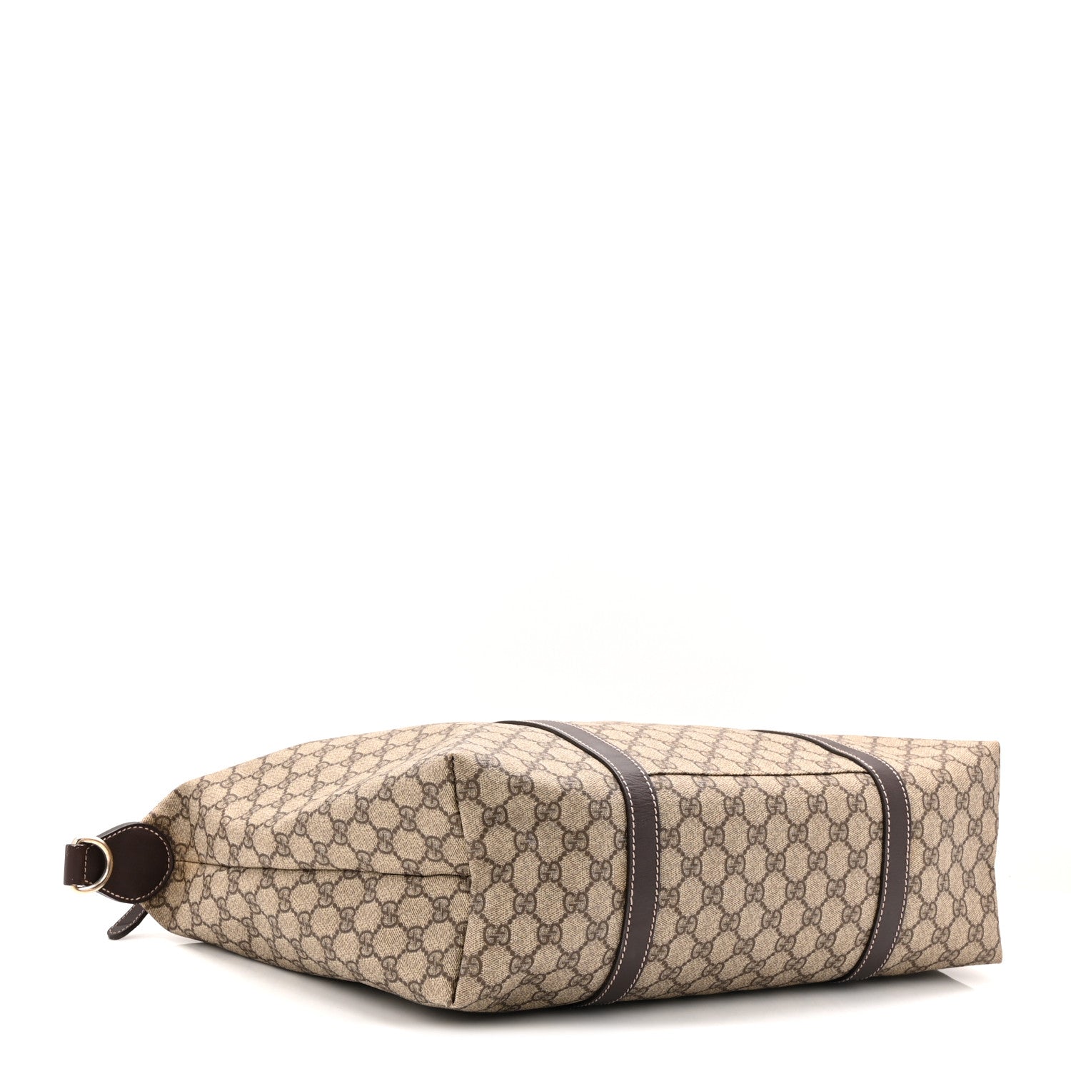 Gucci GG Plus Monogram Boston Carry On Duffle Bag Black