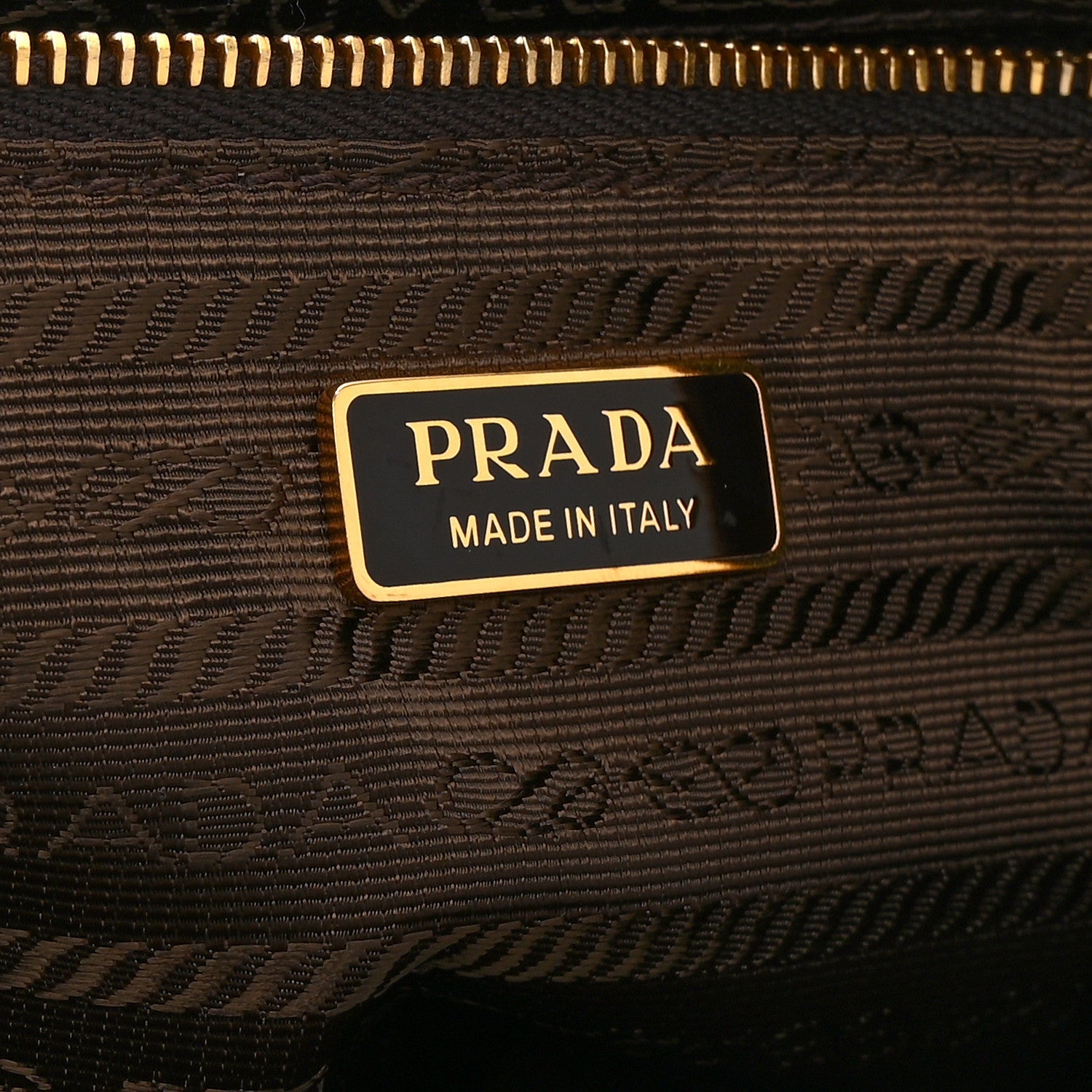Prada Re-Nylon Saffiano Demi-lune Shoulder Bag Brandy