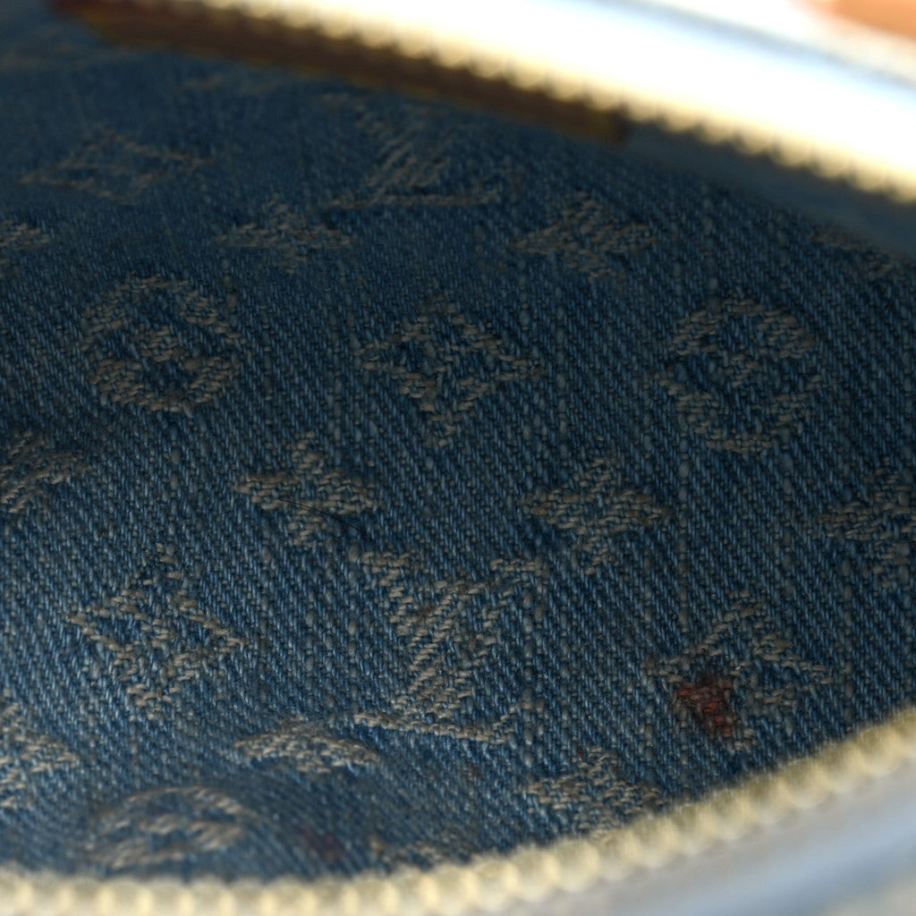 Louis Vuitton Monogram Denim Nano Speedy Sky Blue