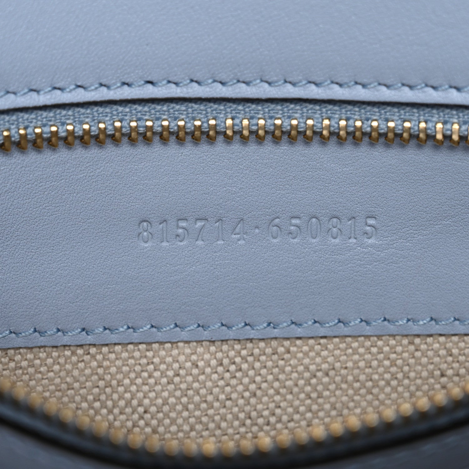 Gucci Roxy Calfskin Medium Blondie Top Handle Bag Cloudy Blue