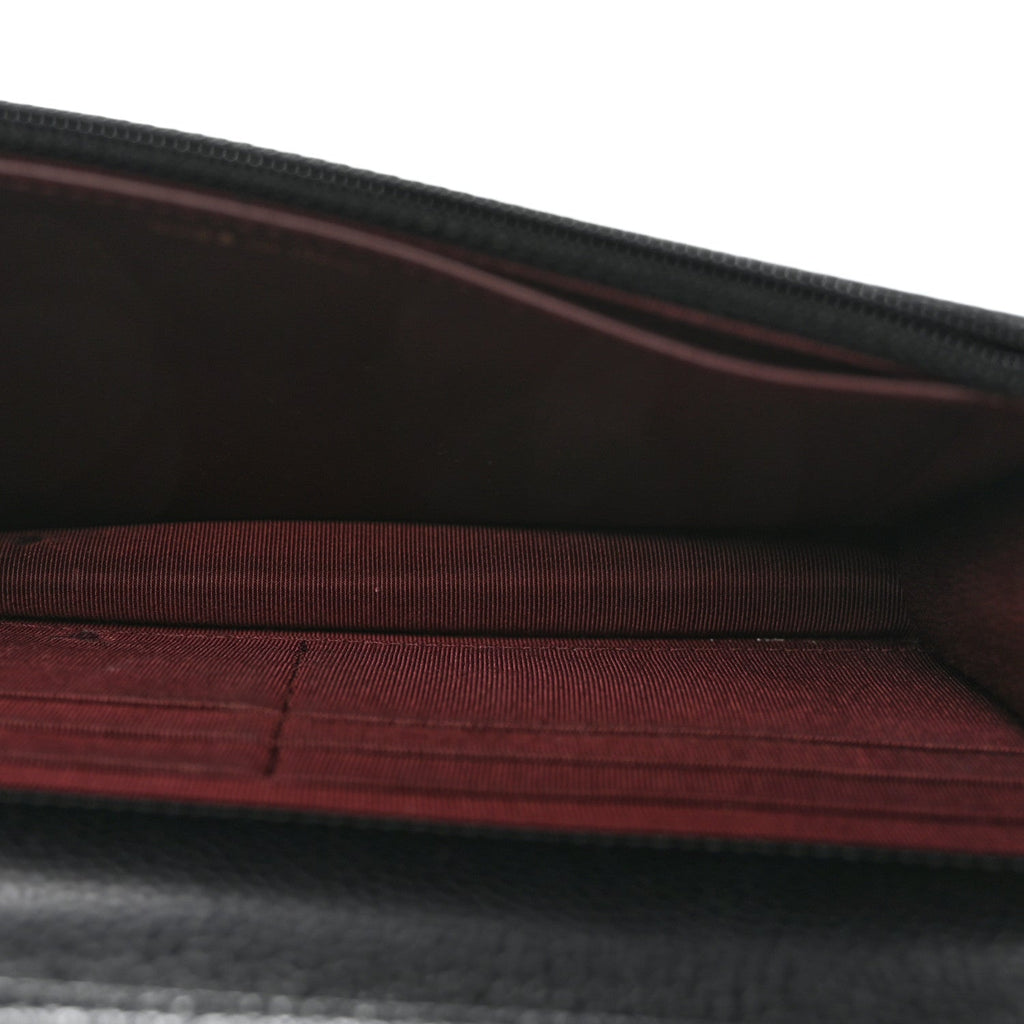 Chanel Caviar Quilted Wallet on Chain WOC Black
