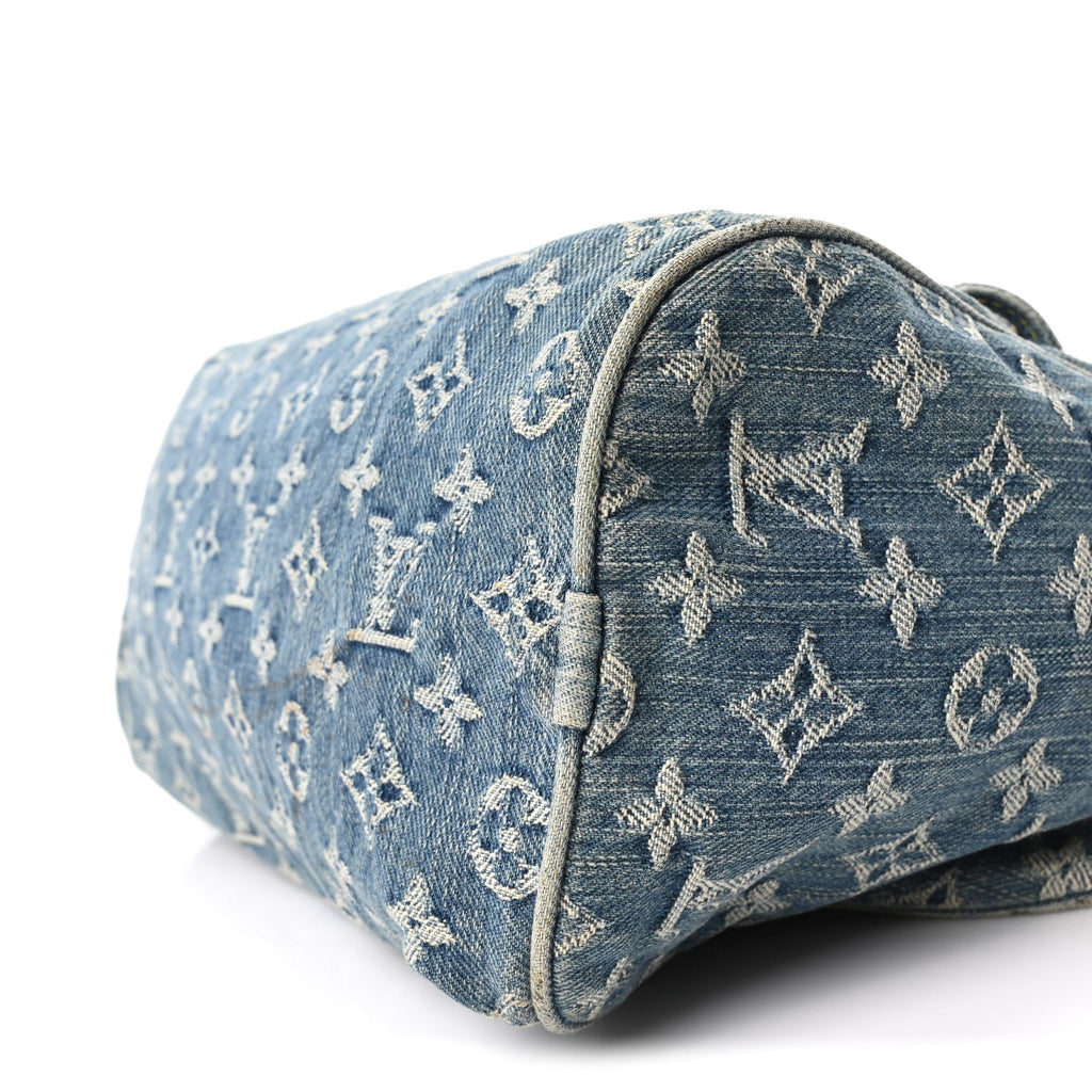 Louis Vuitton Monogram Denim Neo Speedy Blue