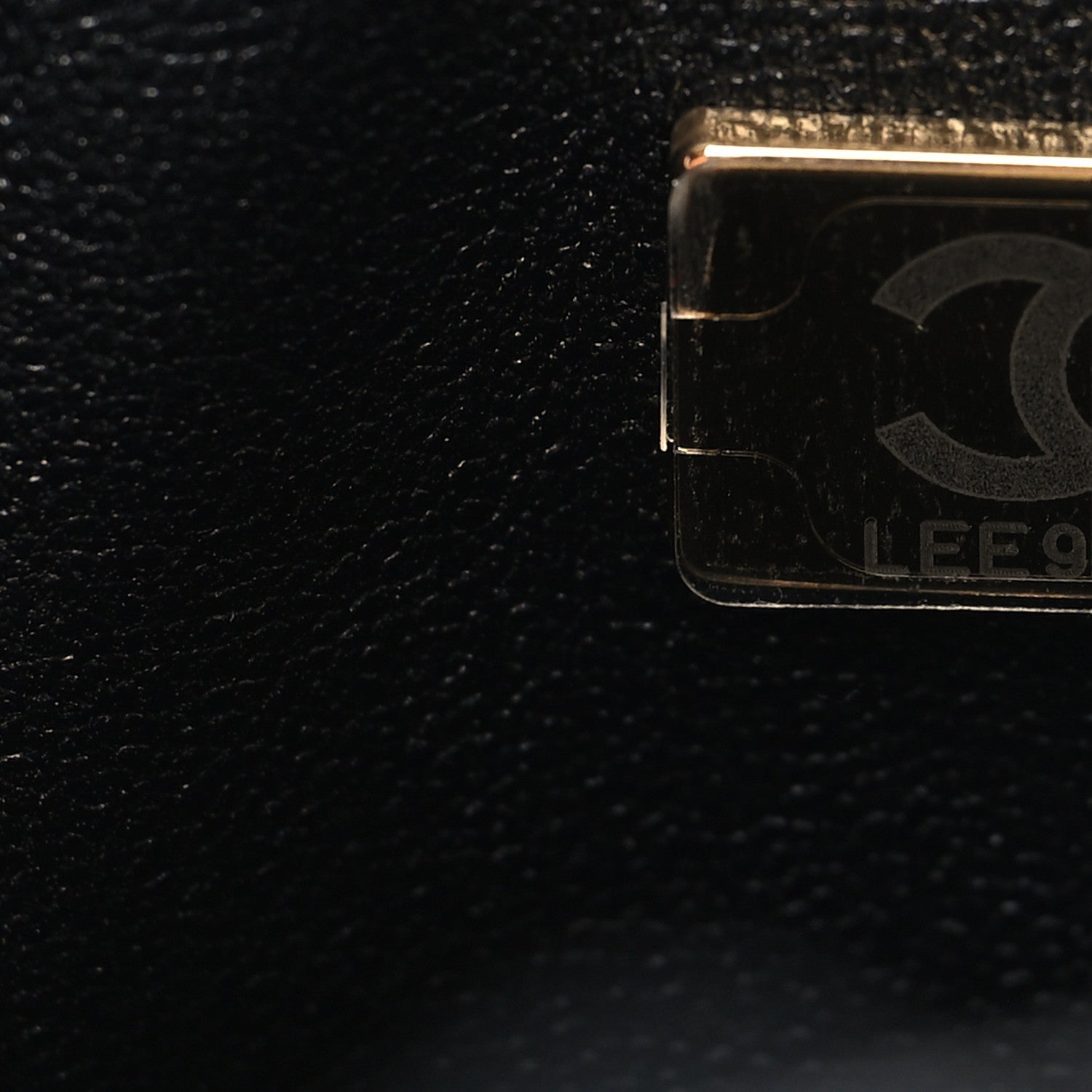 Chanel Lambskin Quilted Mini Rectangular Flap Black