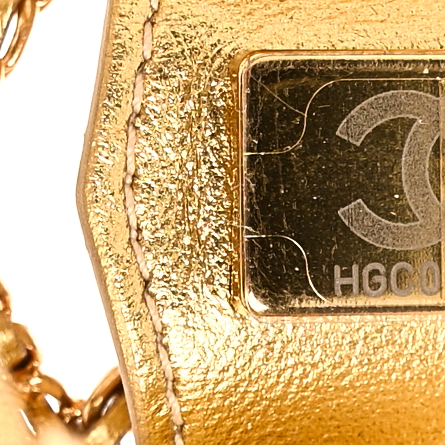 Chanel Metal CC Star Minaudiere Crossbody Gold