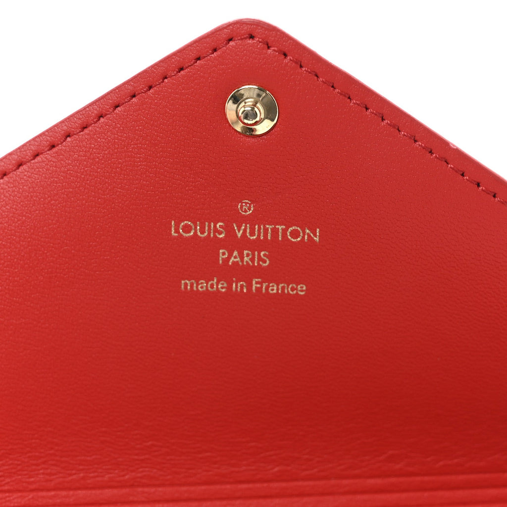 Louis Vuitton Monogram Medium Kirigami Pochette Insert Coquelicot