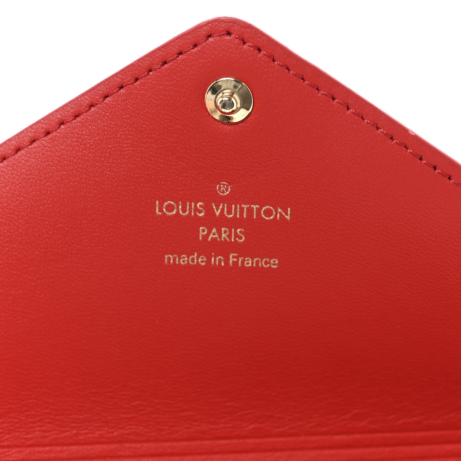 Louis Vuitton Monogram Medium Kirigami Pochette Insert Coquelicot