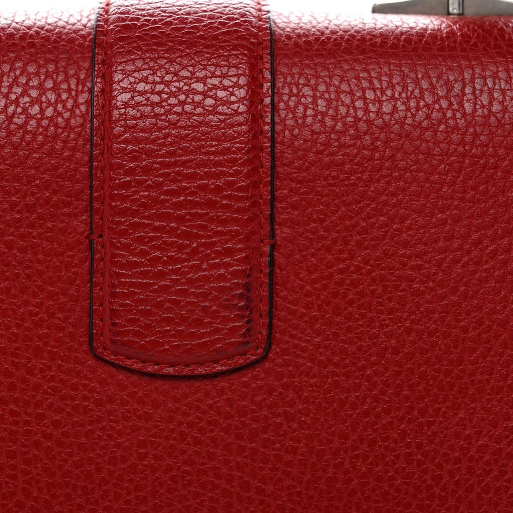 Gucci Dollar Calfskin Crystal Web Medium Dionysus Bamboo Top Handle Bag Hibiscus Red Black Diamond