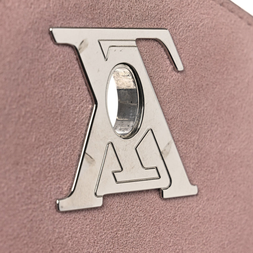 Louis Vuitton Soft Calfskin My Lockme Chain Bag BB Rose Boudoir Creme