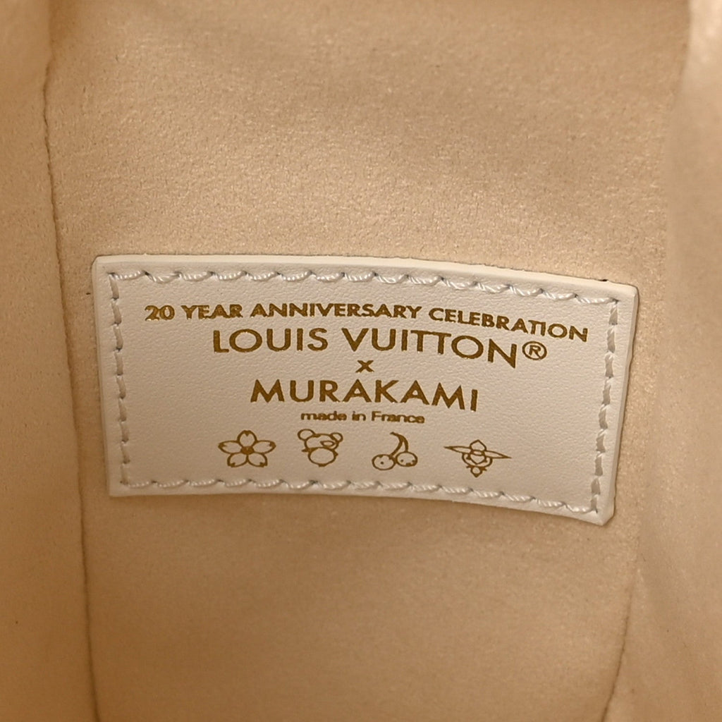 Louis Vuitton LV x TM Cowhide Monogram Multicolor Side Trunk MM White