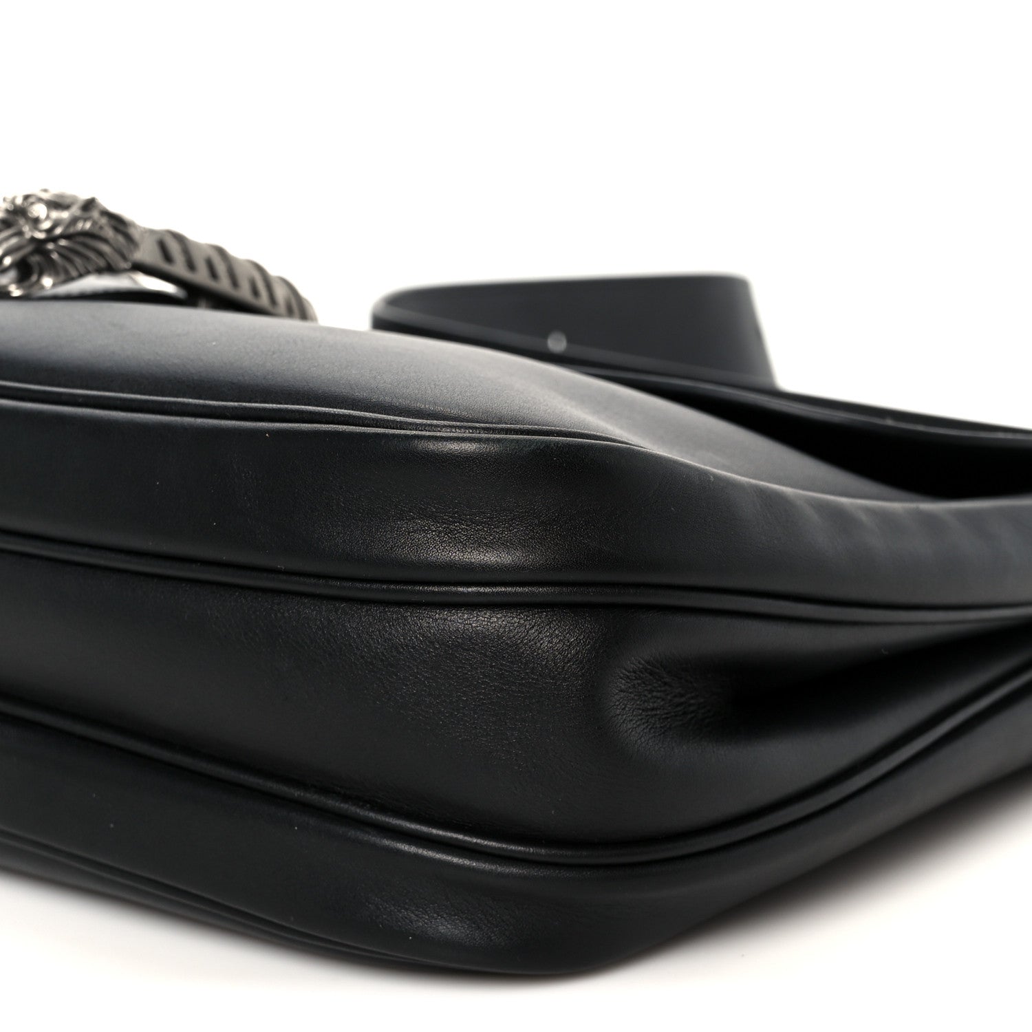 Gucci Calfskin Dionysus Messenger Bag Black