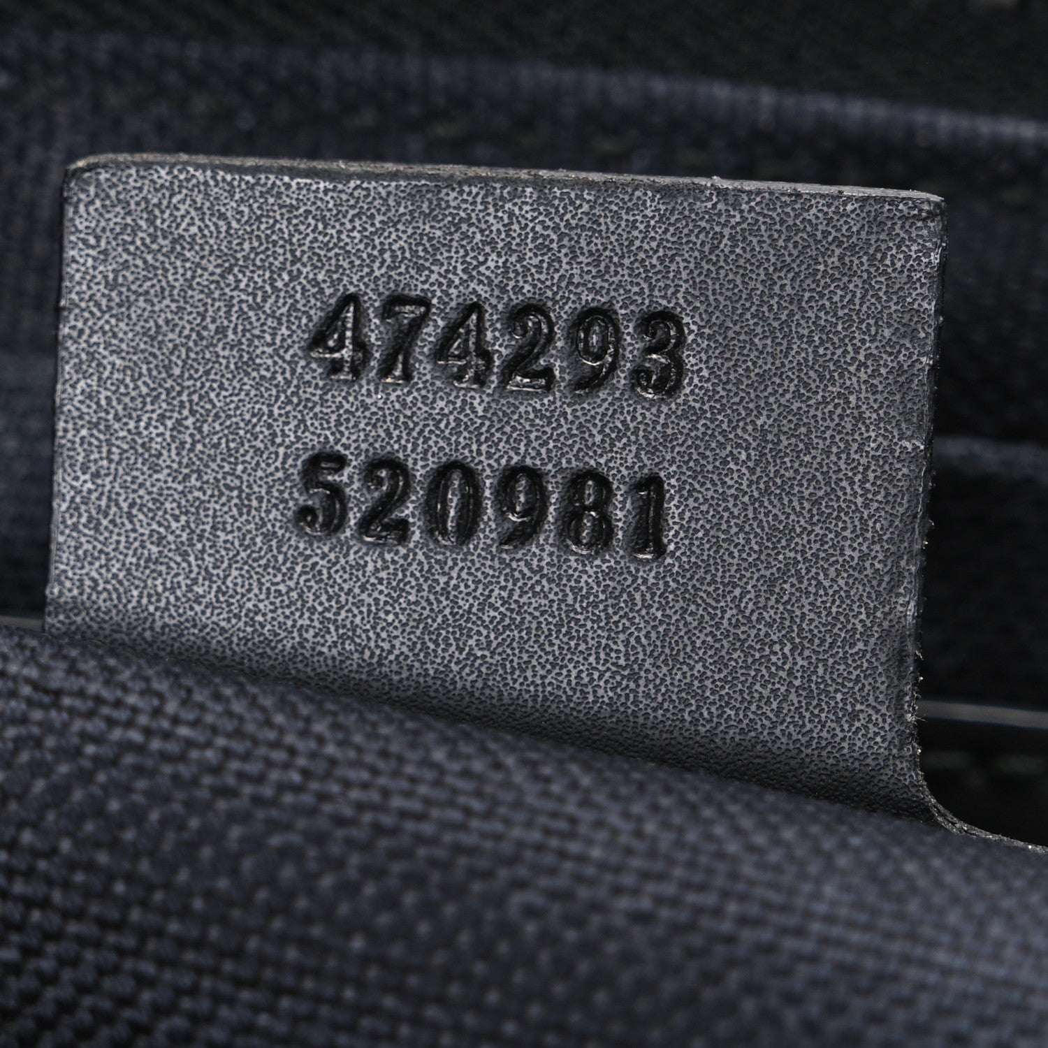 Gucci Soft GG Supreme Monogram Web Belt Bag Black Grey