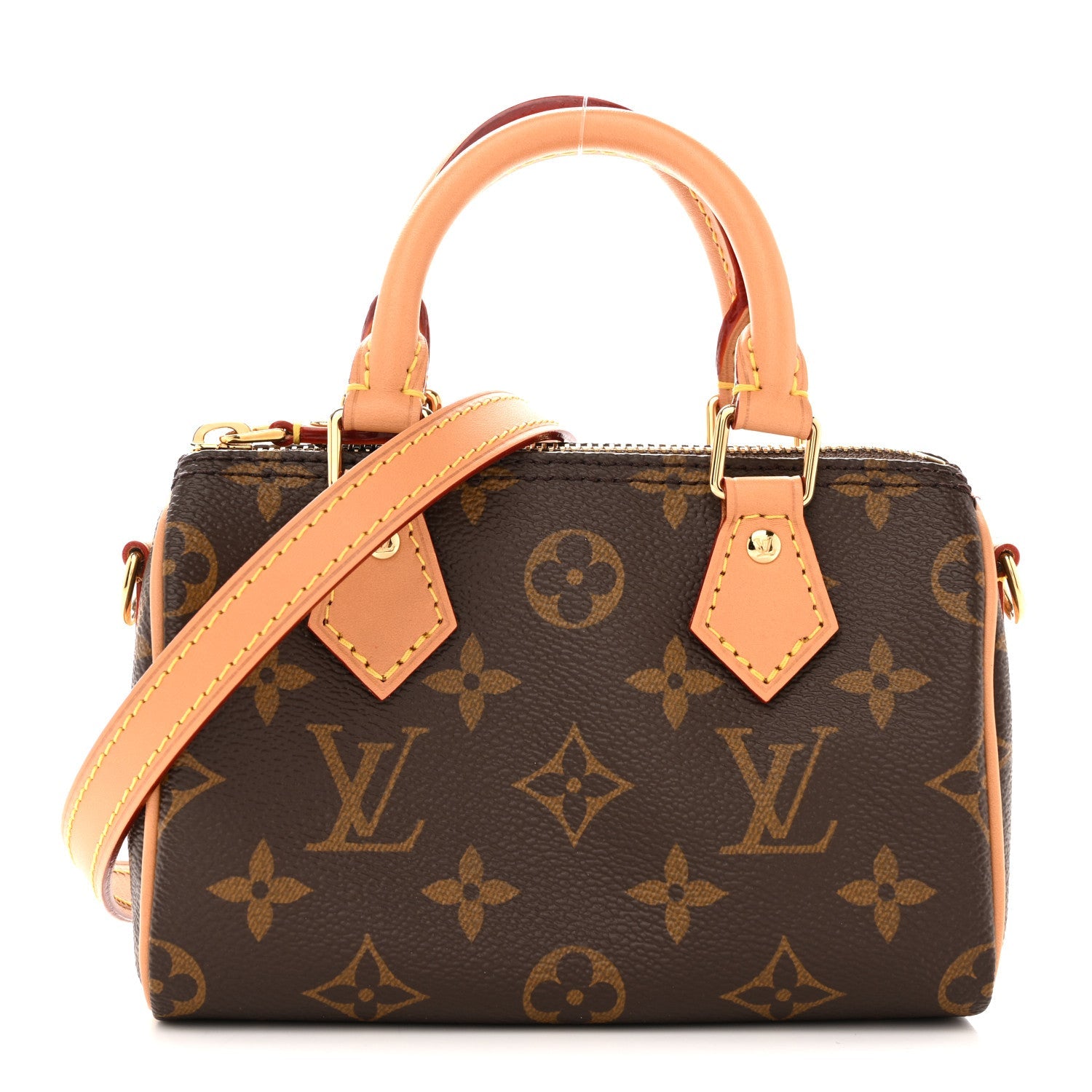 Louis Vuitton Monogram Nano Speedy Bandouliere