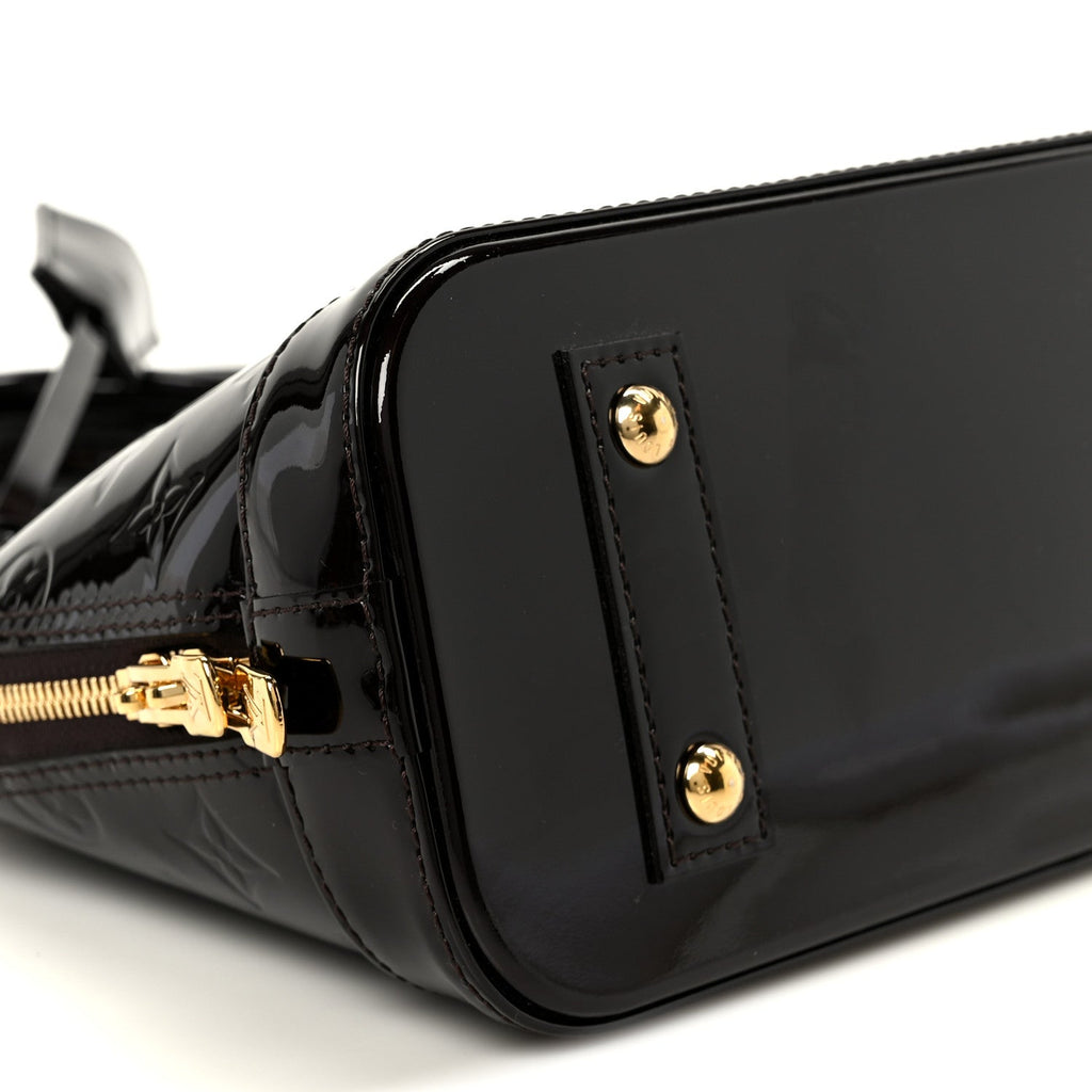 Louis Vuitton Vernis Alma BB Amarante