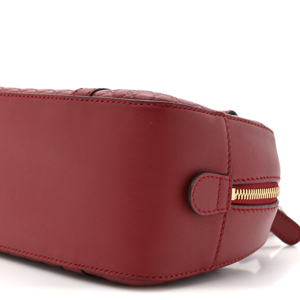 Gucci Soft Microguccissima Small Crossbody Bag Rosso