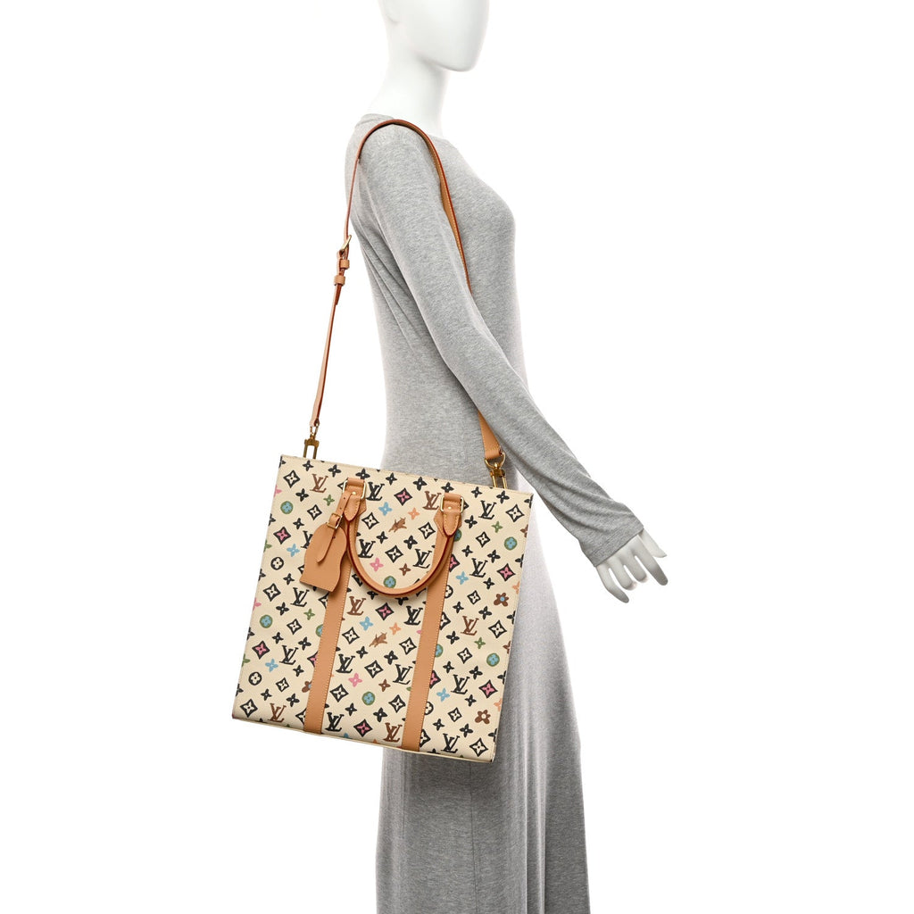 Louis Vuitton Monogram Craggy Sac Plat Vanilla